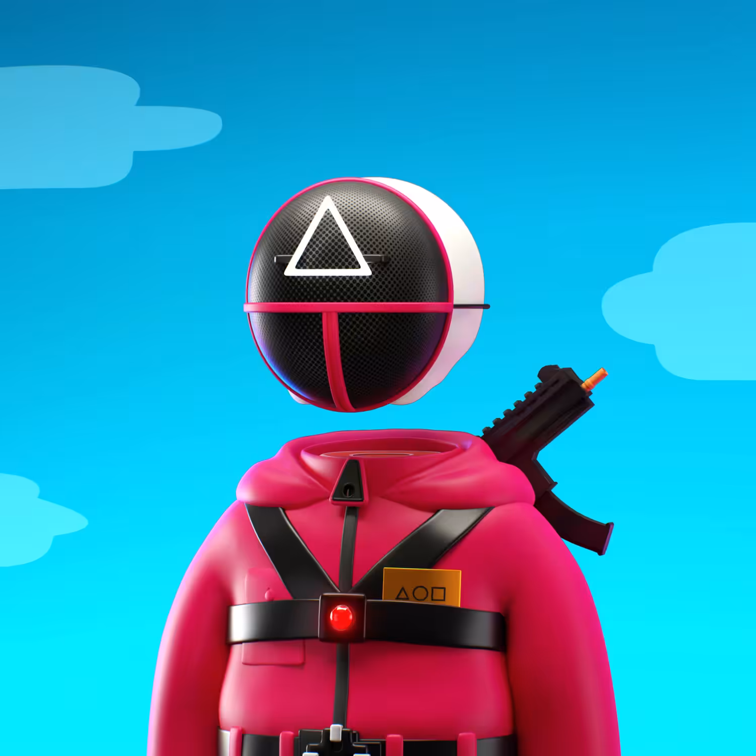 19 | Pink guy with a gun