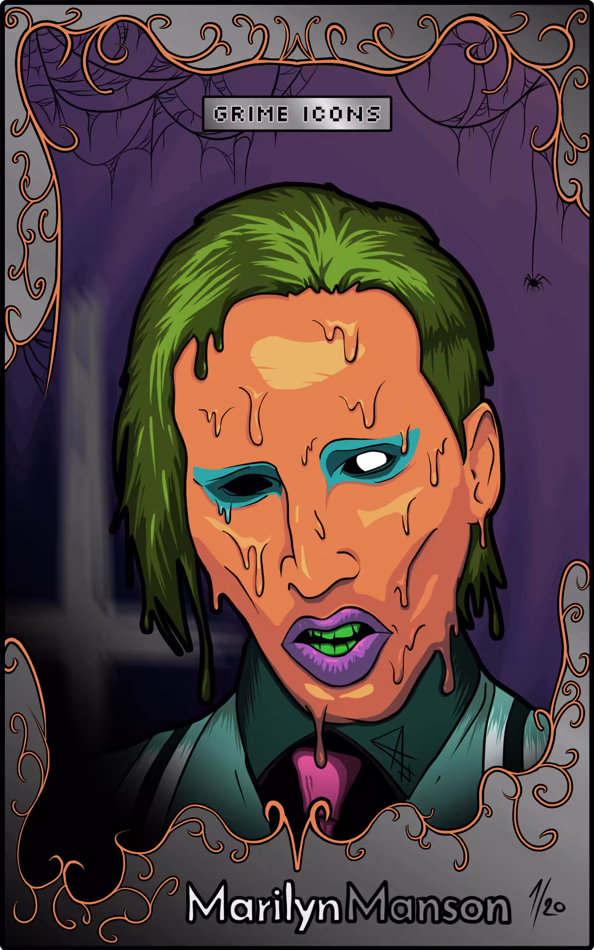 Marilyn Manson - Grime Icons 
