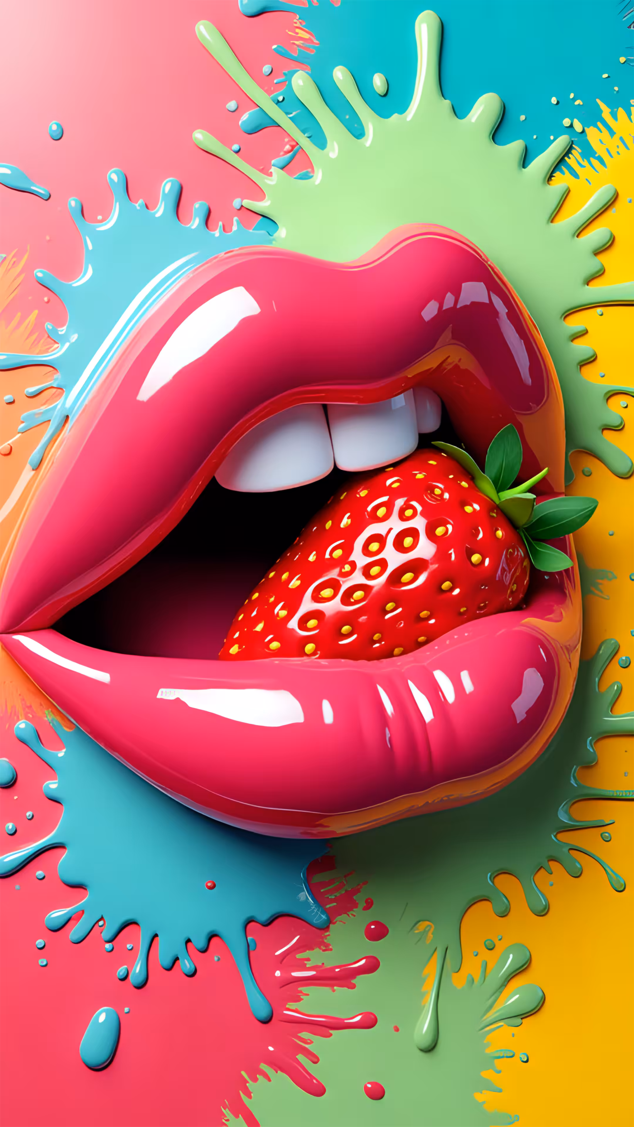 Juicy lips