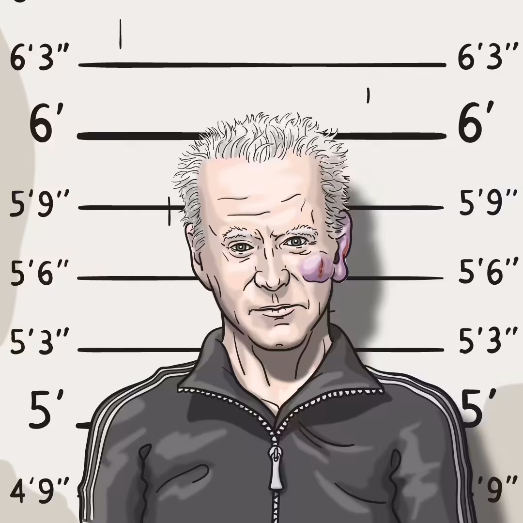 #3 from series "Presidents Mugshots"