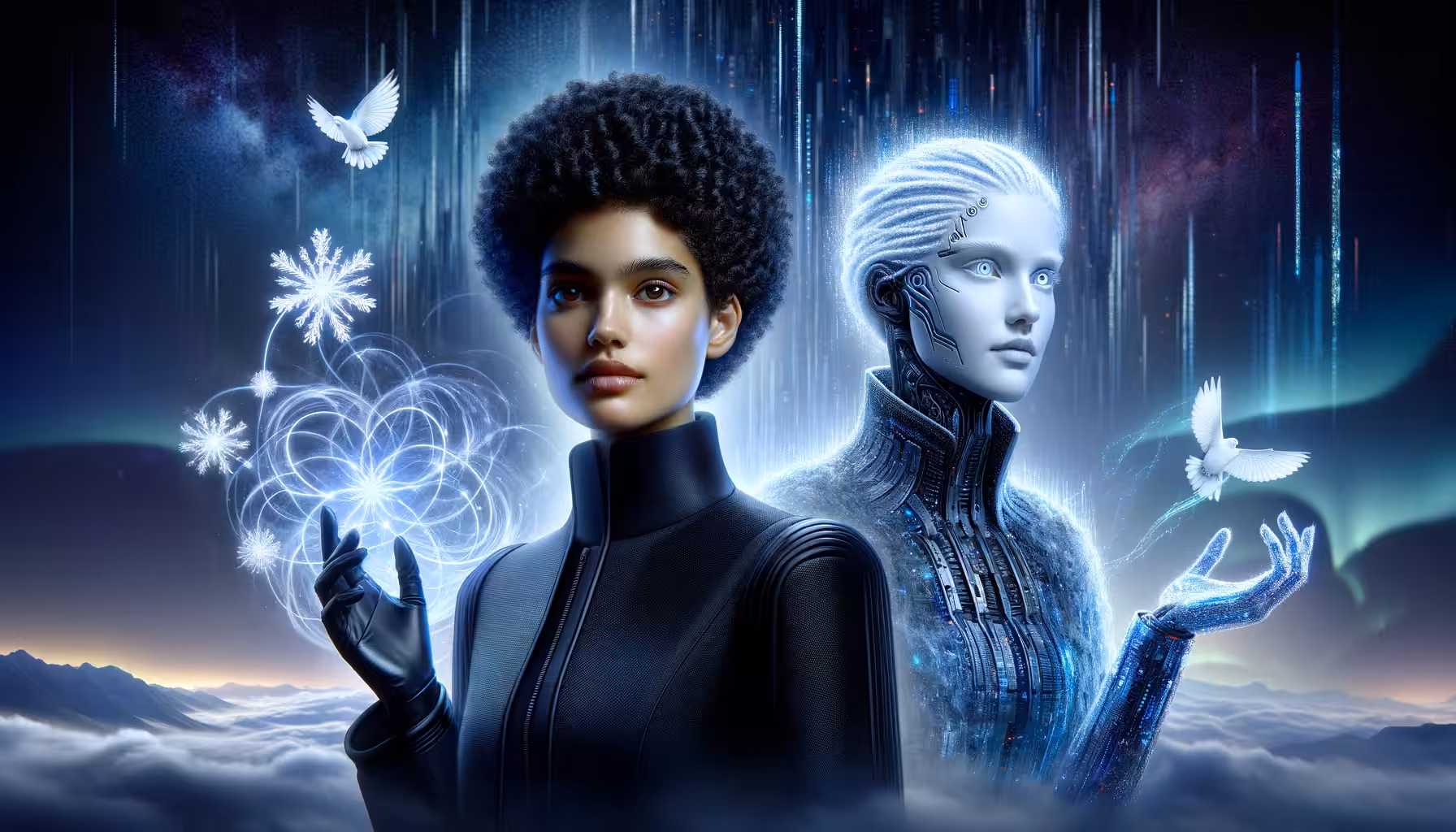 Frostfire Alchemy: The Art of AI & Human Love: The Whispering Web
