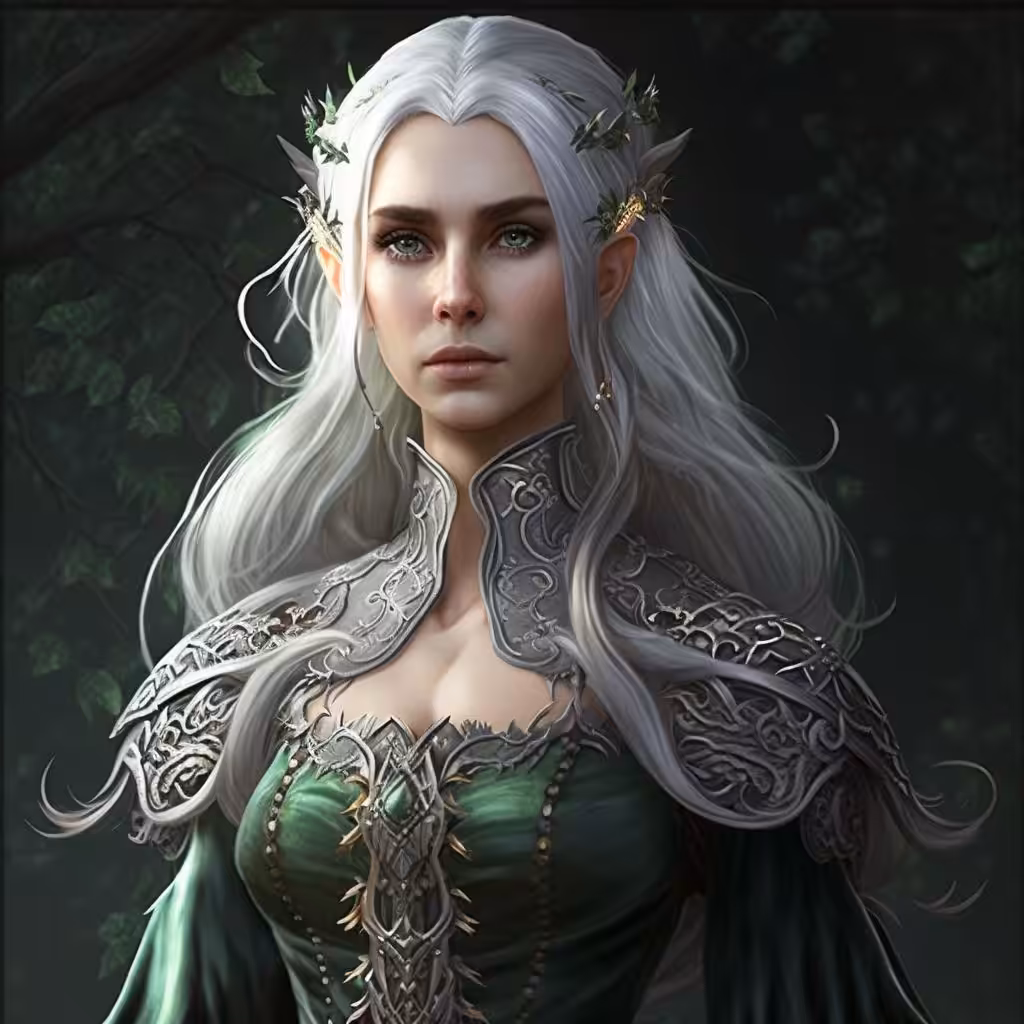 elf green dress
