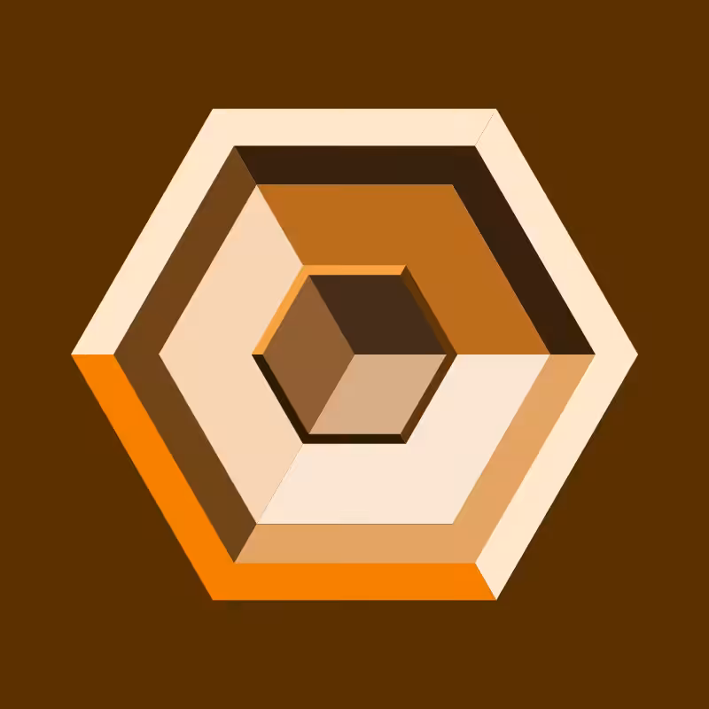 Hexagones - Art for Bots #15