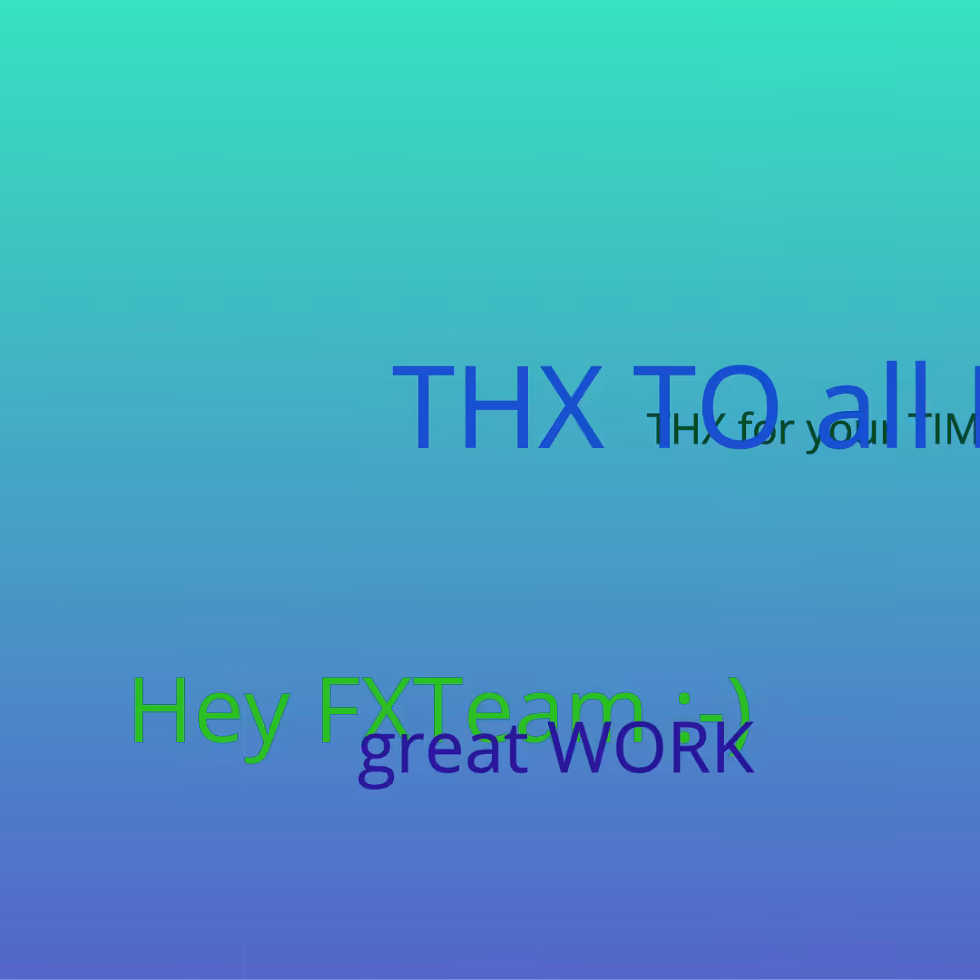 THX FXTEAM #1
