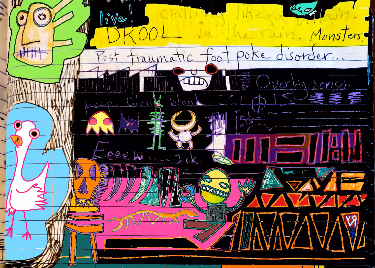 "Live Drool" by Richard F. Yates (Holy Fool)