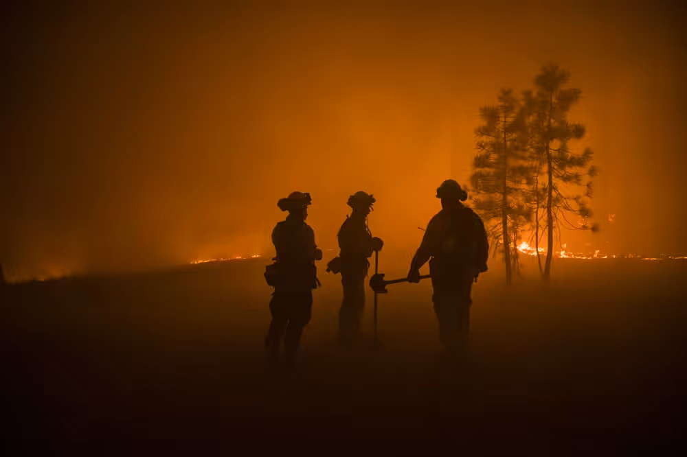 DIXIE FIRE, BUTTE LAKE CAMPGROUND #2