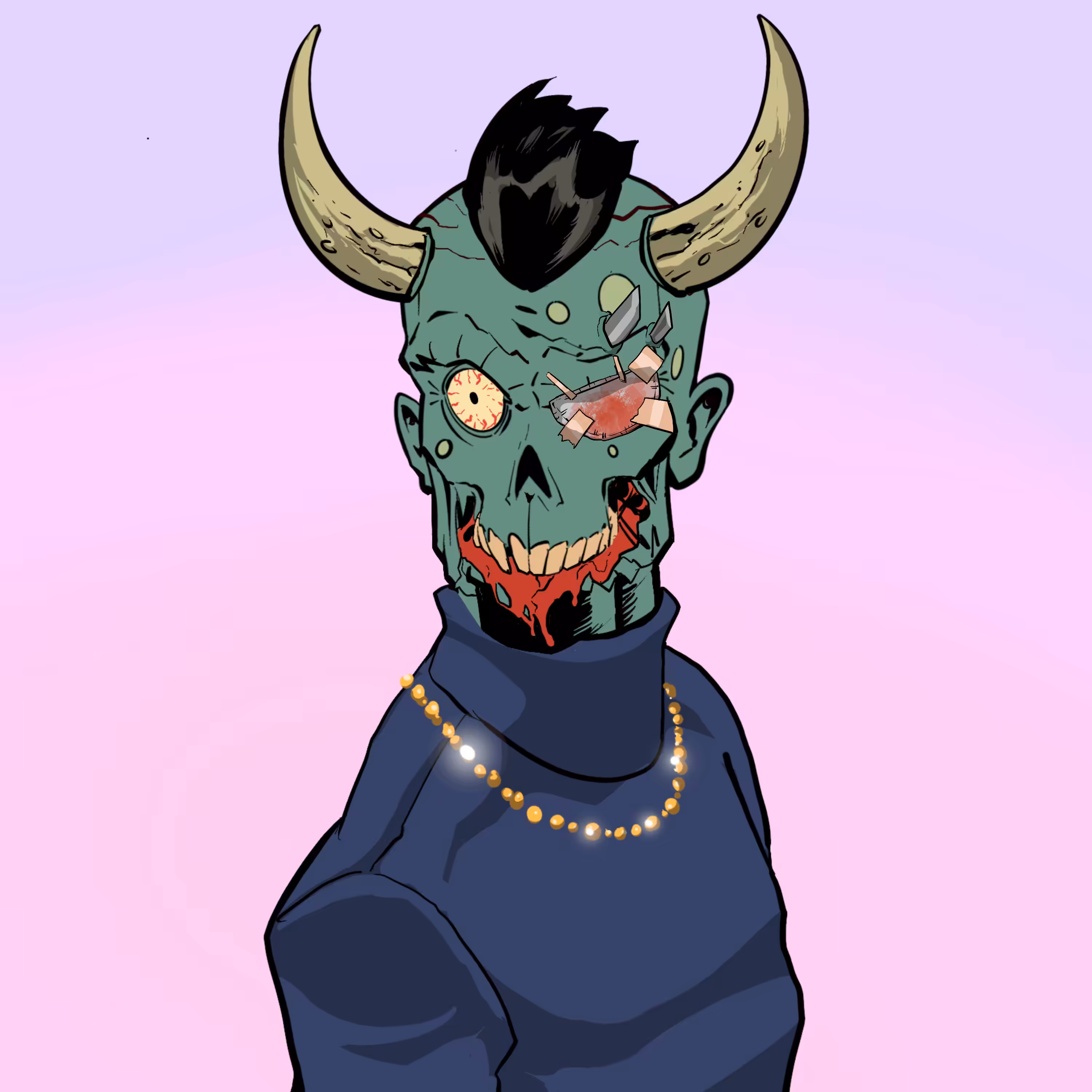 GlieseZombiesPFPs: GlieseZombiePFP #1129