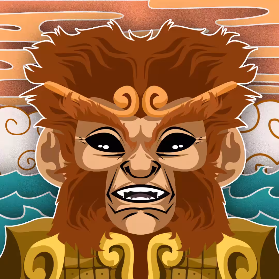 vectorArt: monkeyKing