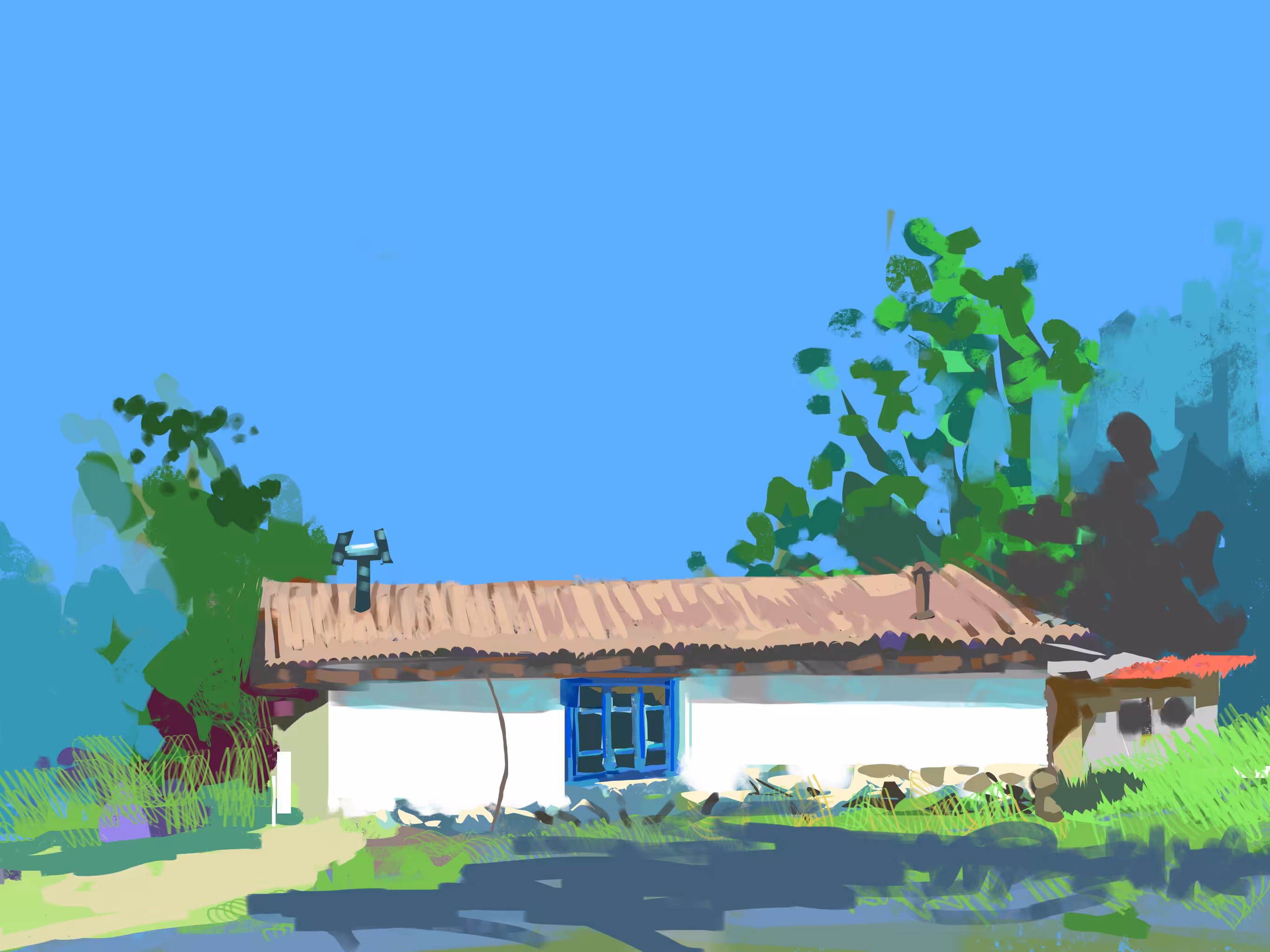 The house that we chilled away