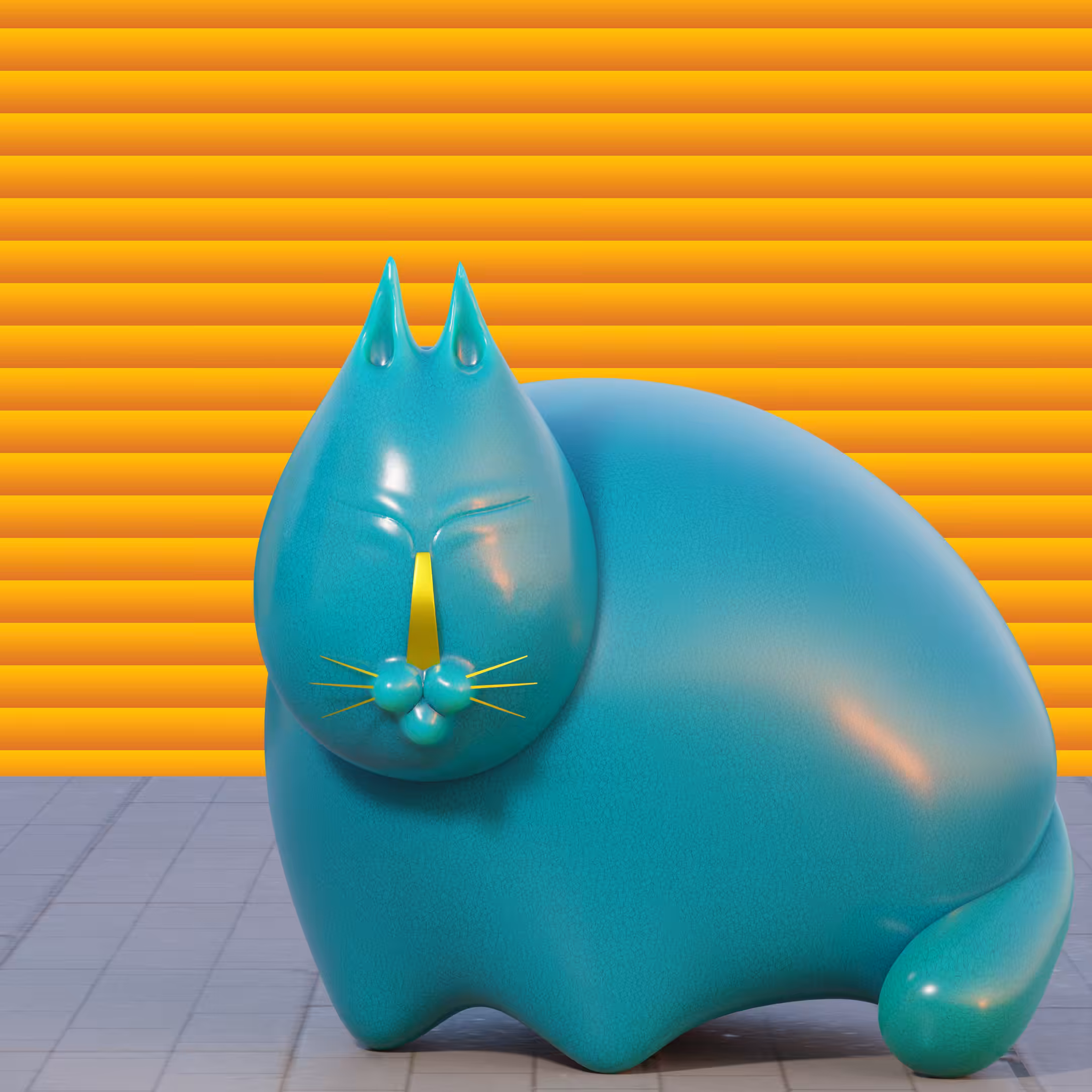 Tombi, the napping cat