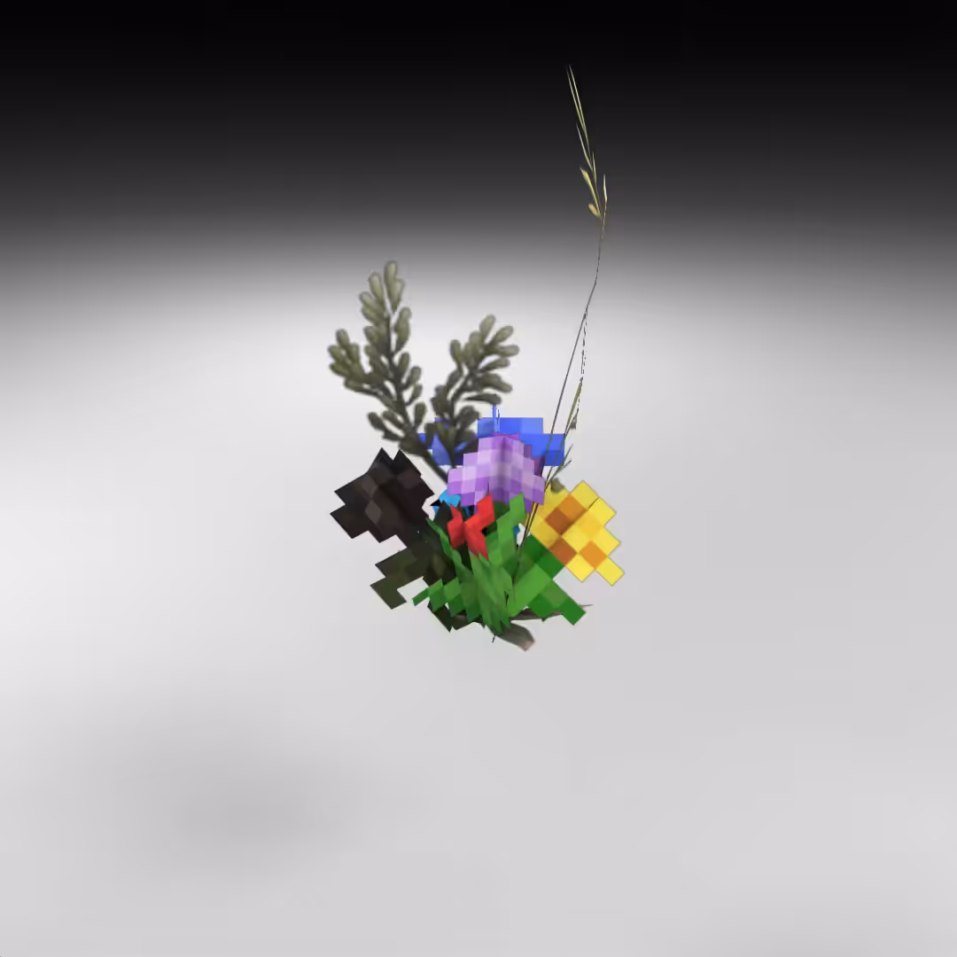 Hand-hacked Bouquet 152