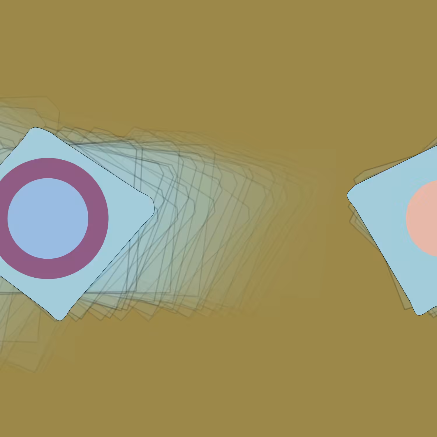 Geometric colorful shapes (Free edition) #17