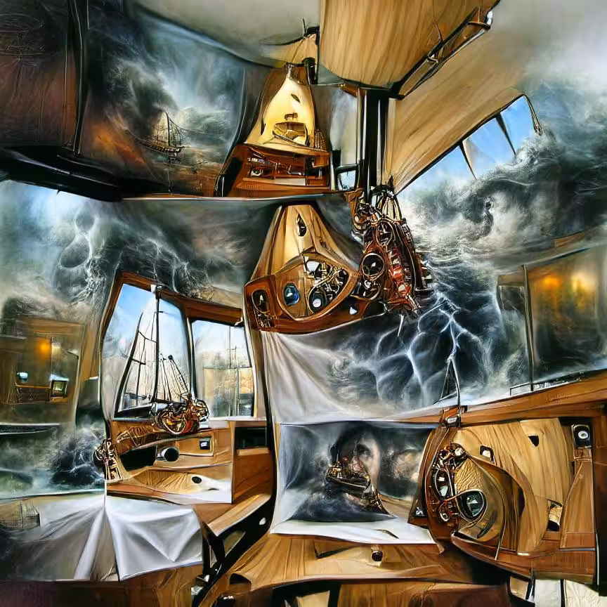 Steampunk Sailboat No. 3