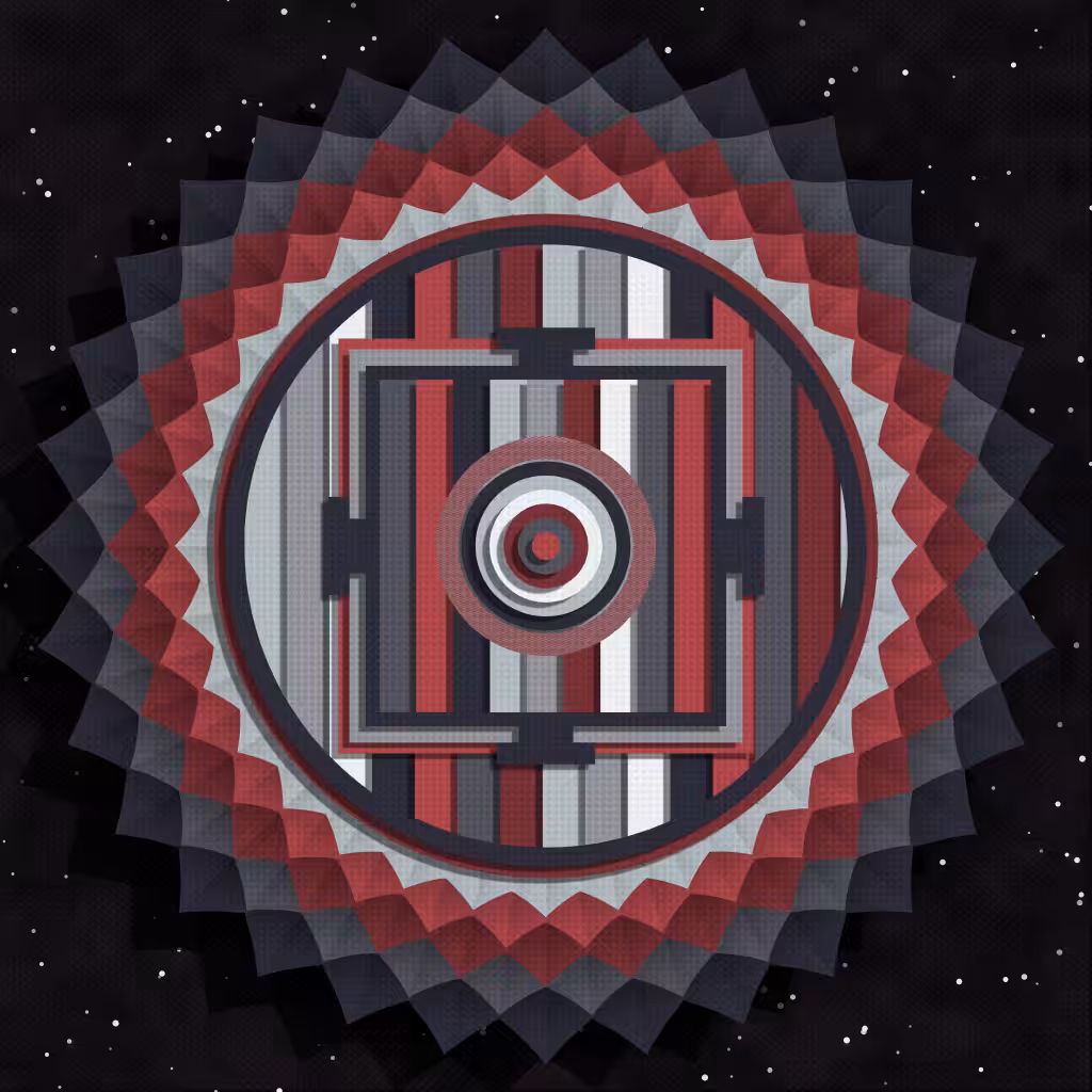 Paper Mandala #274