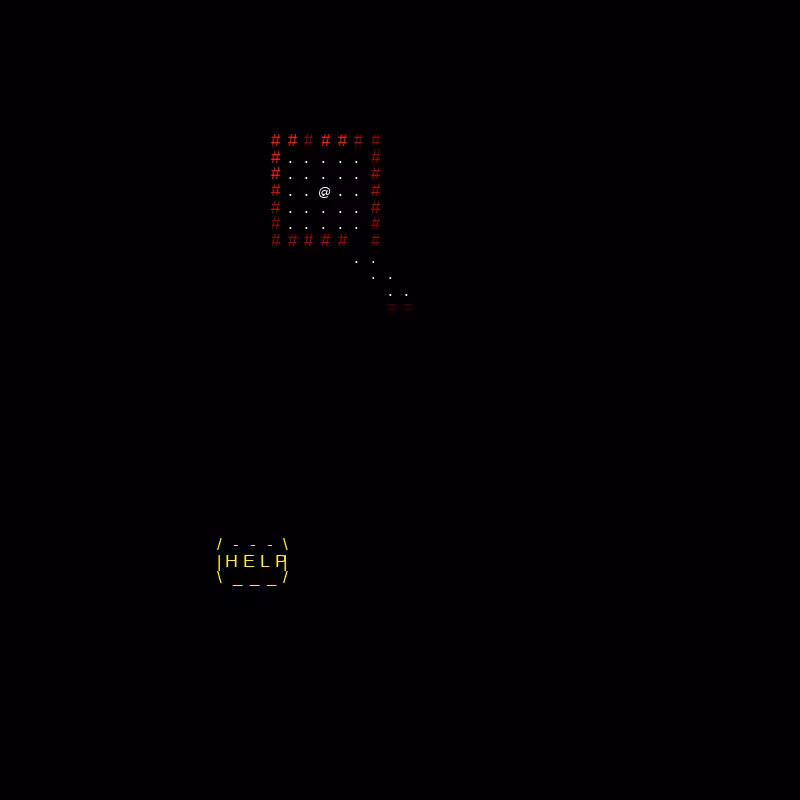 ascii dungeons horror #1