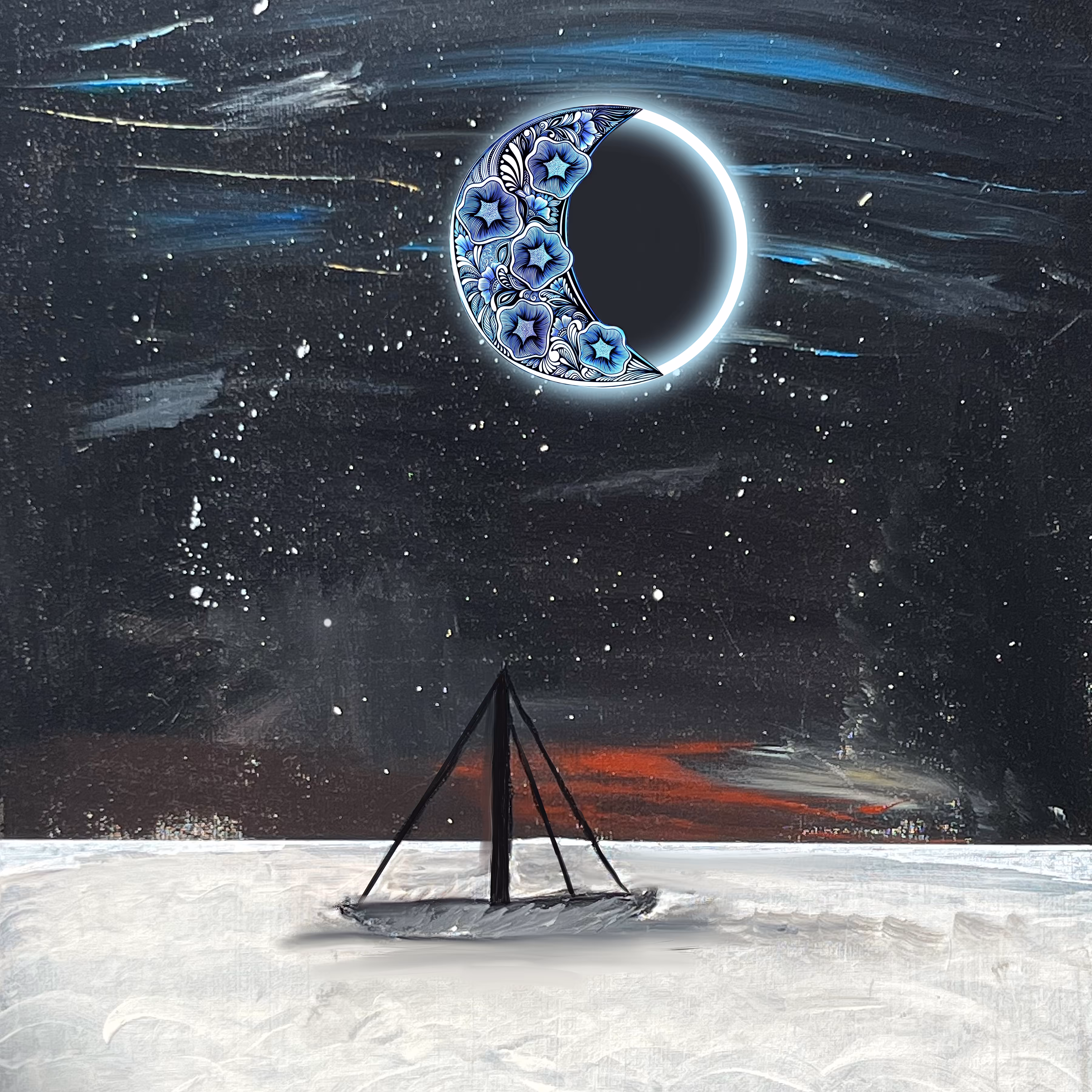 Into the Blue Moon 2023 CARLOS AQUINO x LUNA BY ANNA ZUBAREV