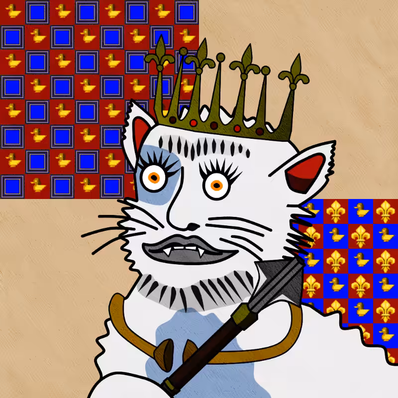 Famous Medieval Cat #8