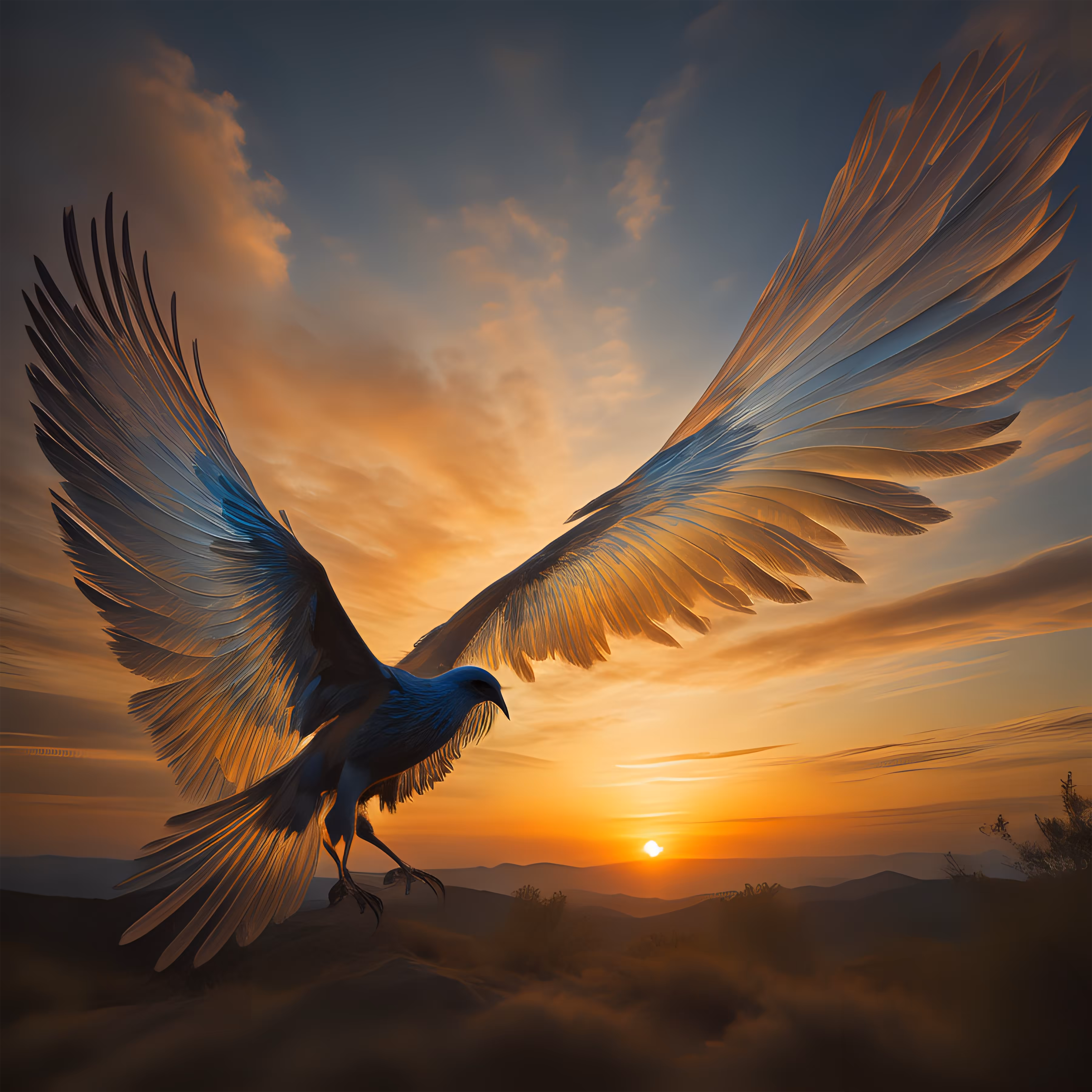 Sunset Bird