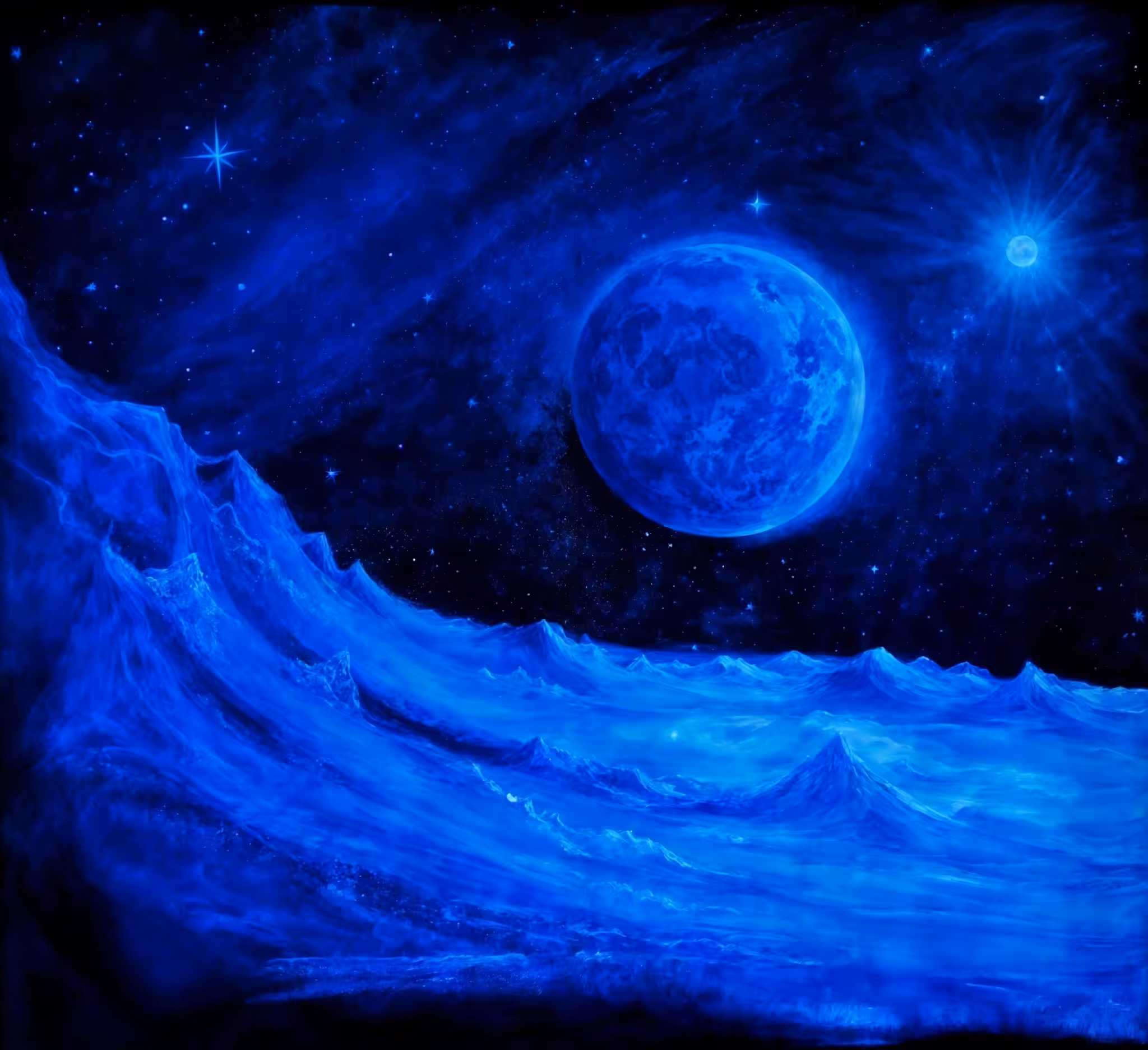 Arts from my Heart: Moonscape 