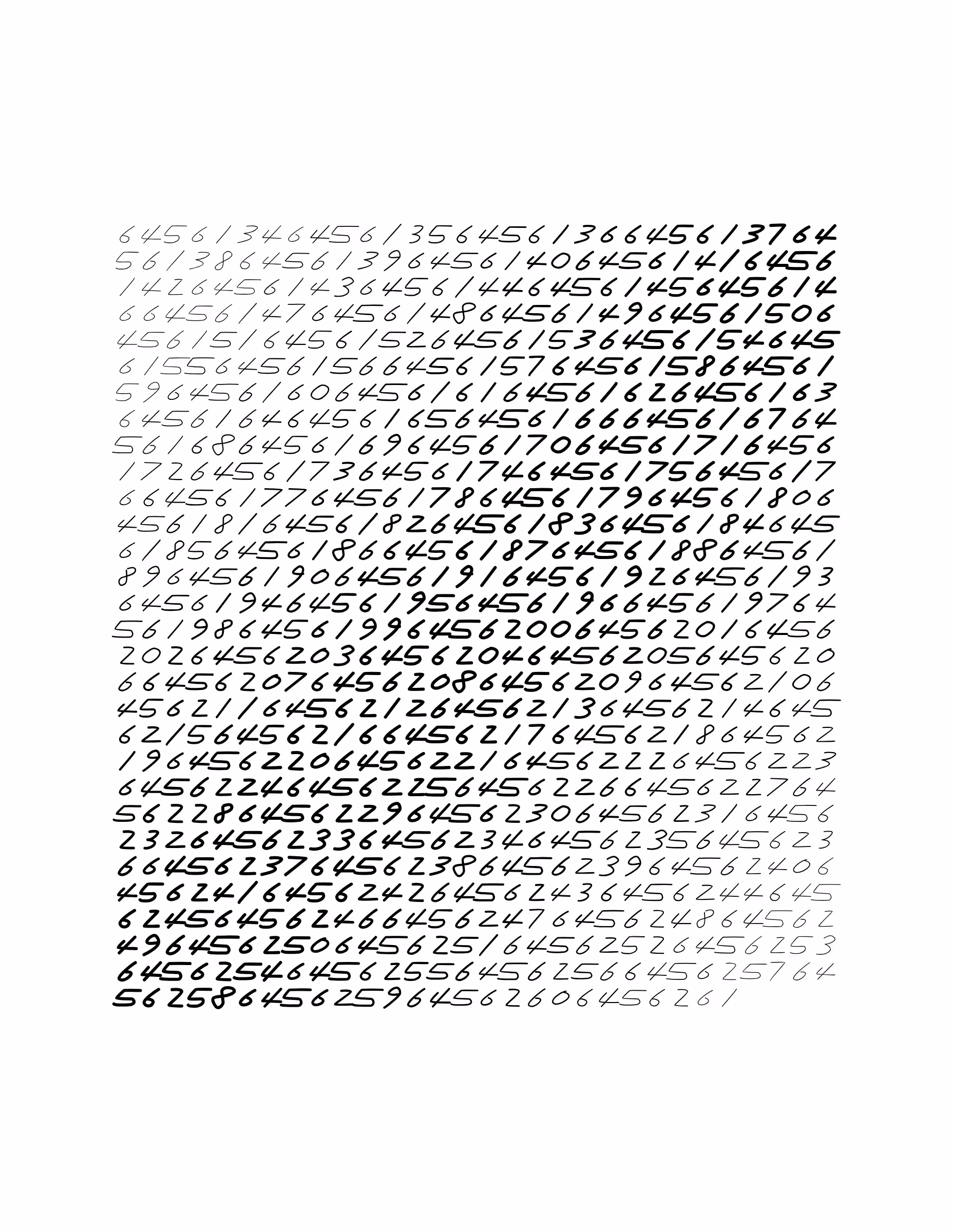 Endless (5,607,250 to Infinity) #2924