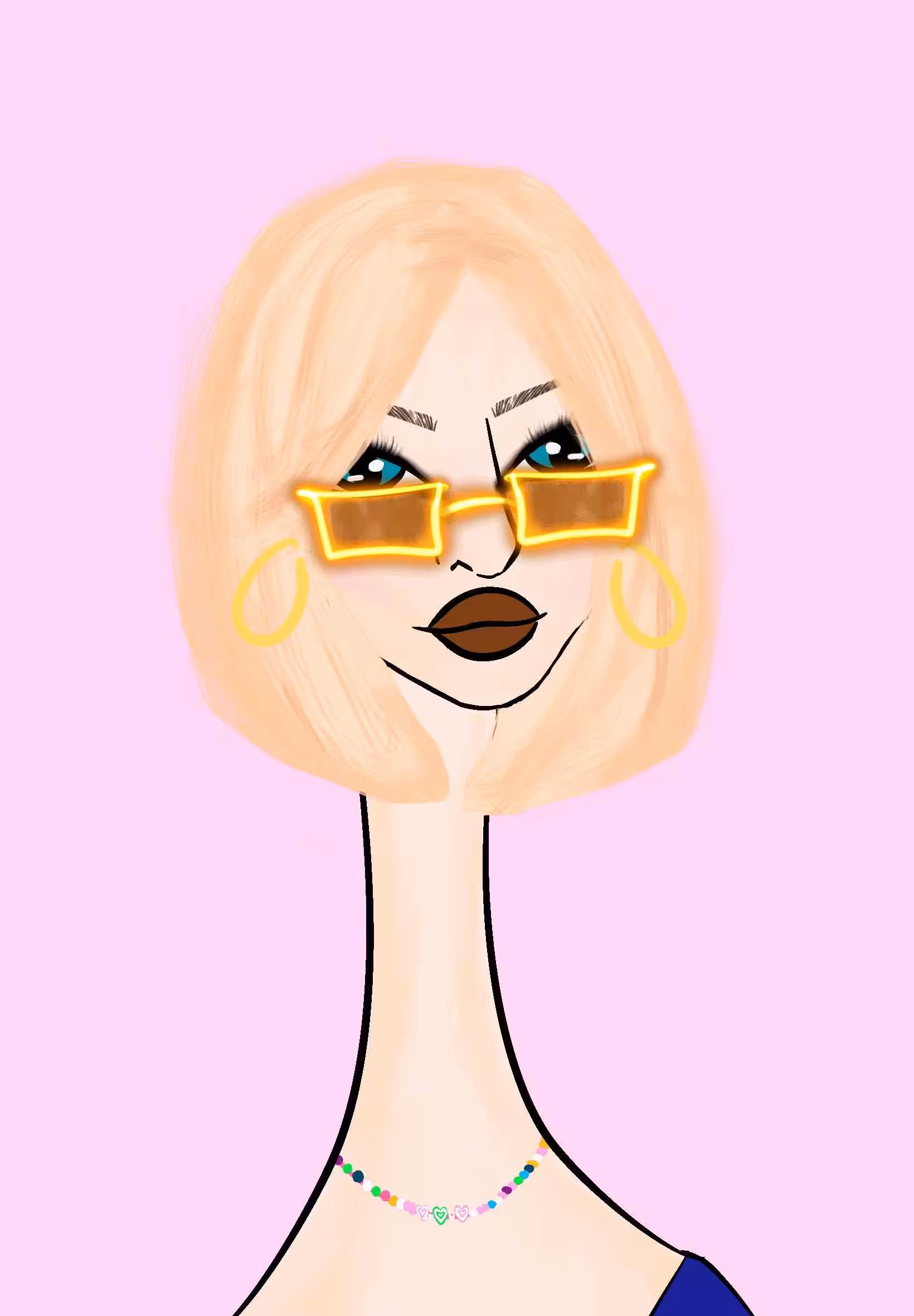 Long Neckie Ladies: Long Neckie Lady #2294