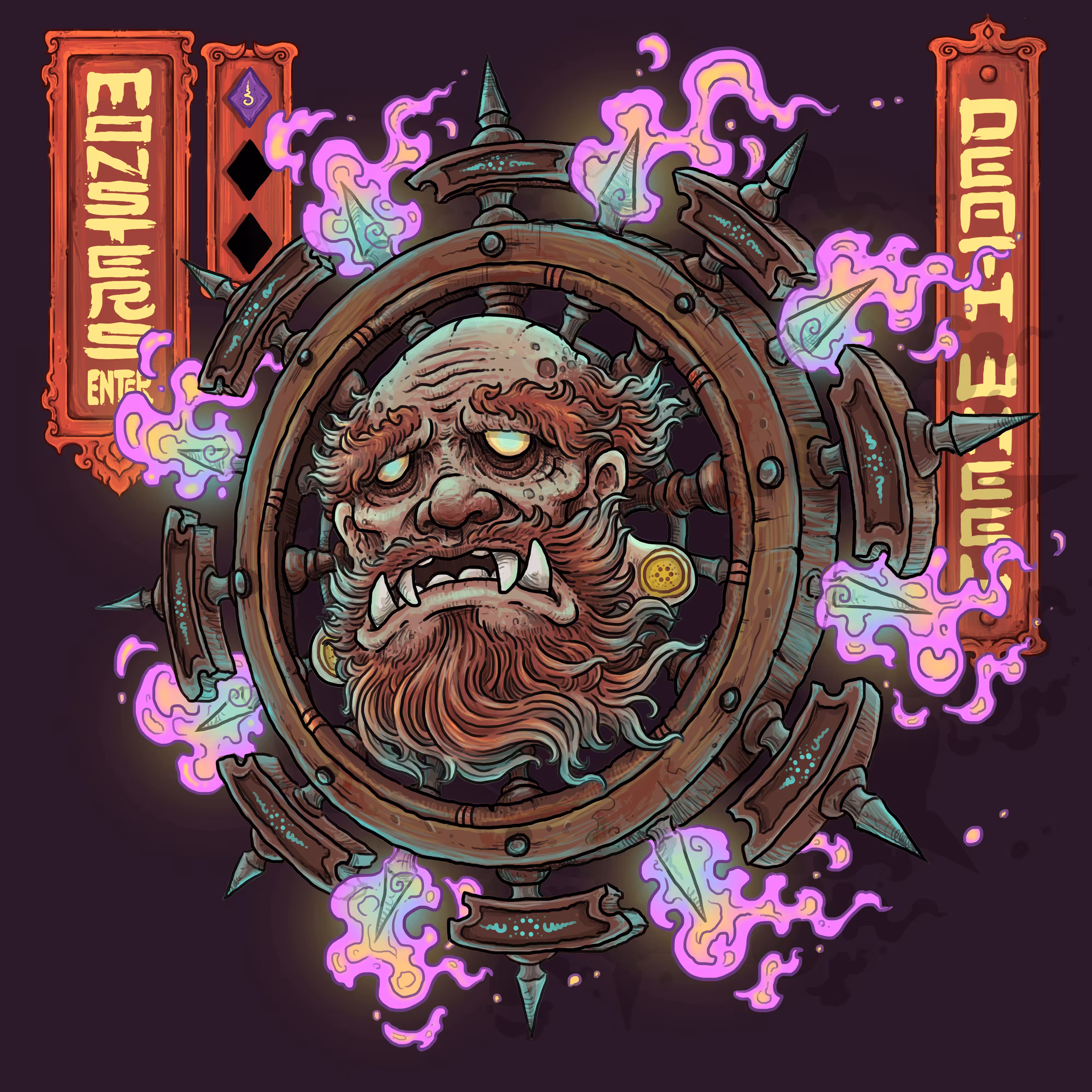 MONSTERS ENTER #015 - Death wheel [R]
