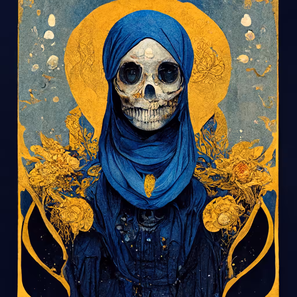 Life in a Luxurious / Golden Hijab