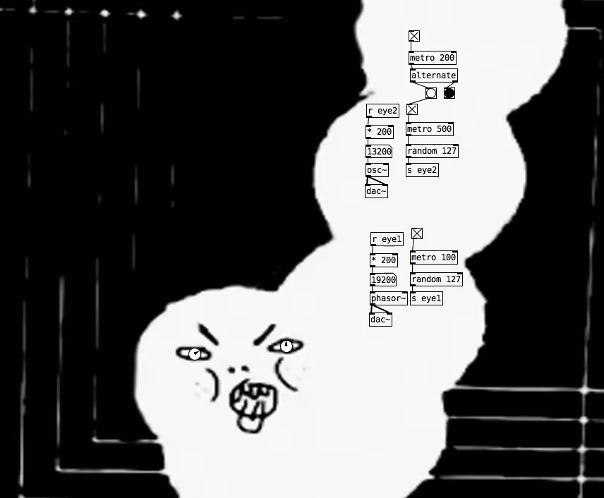 crazy puredata mknob