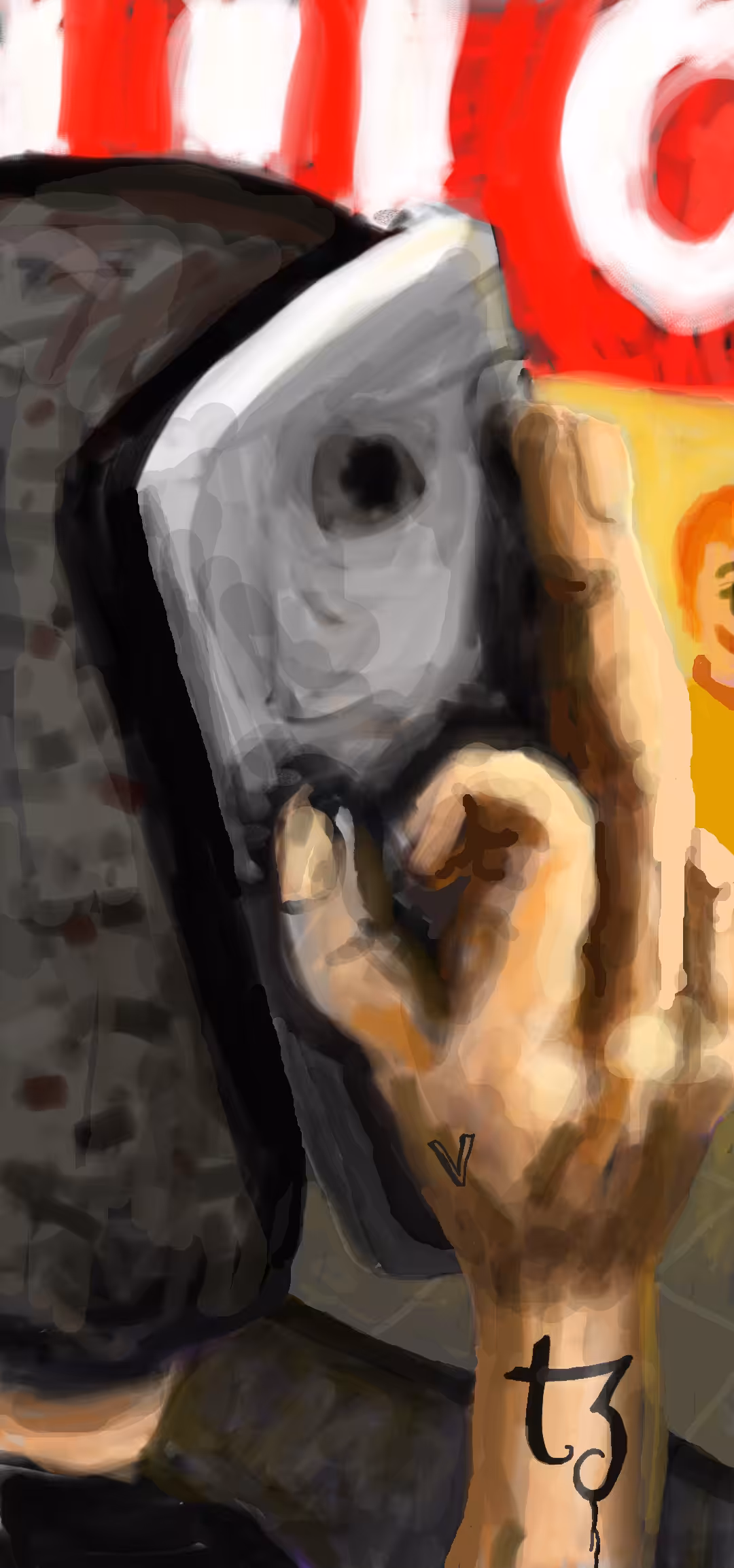 Guy on phone