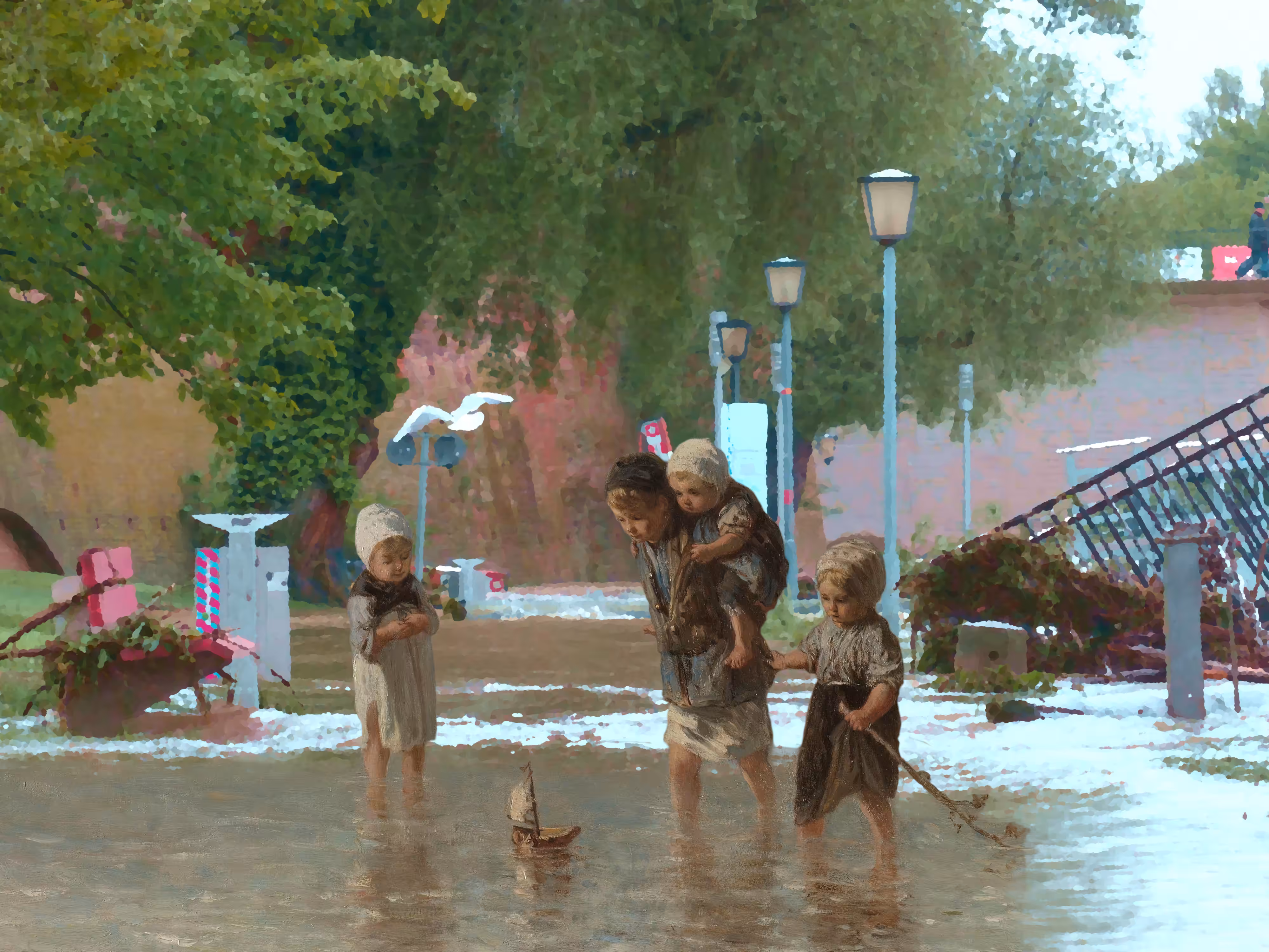 Floods in da hood