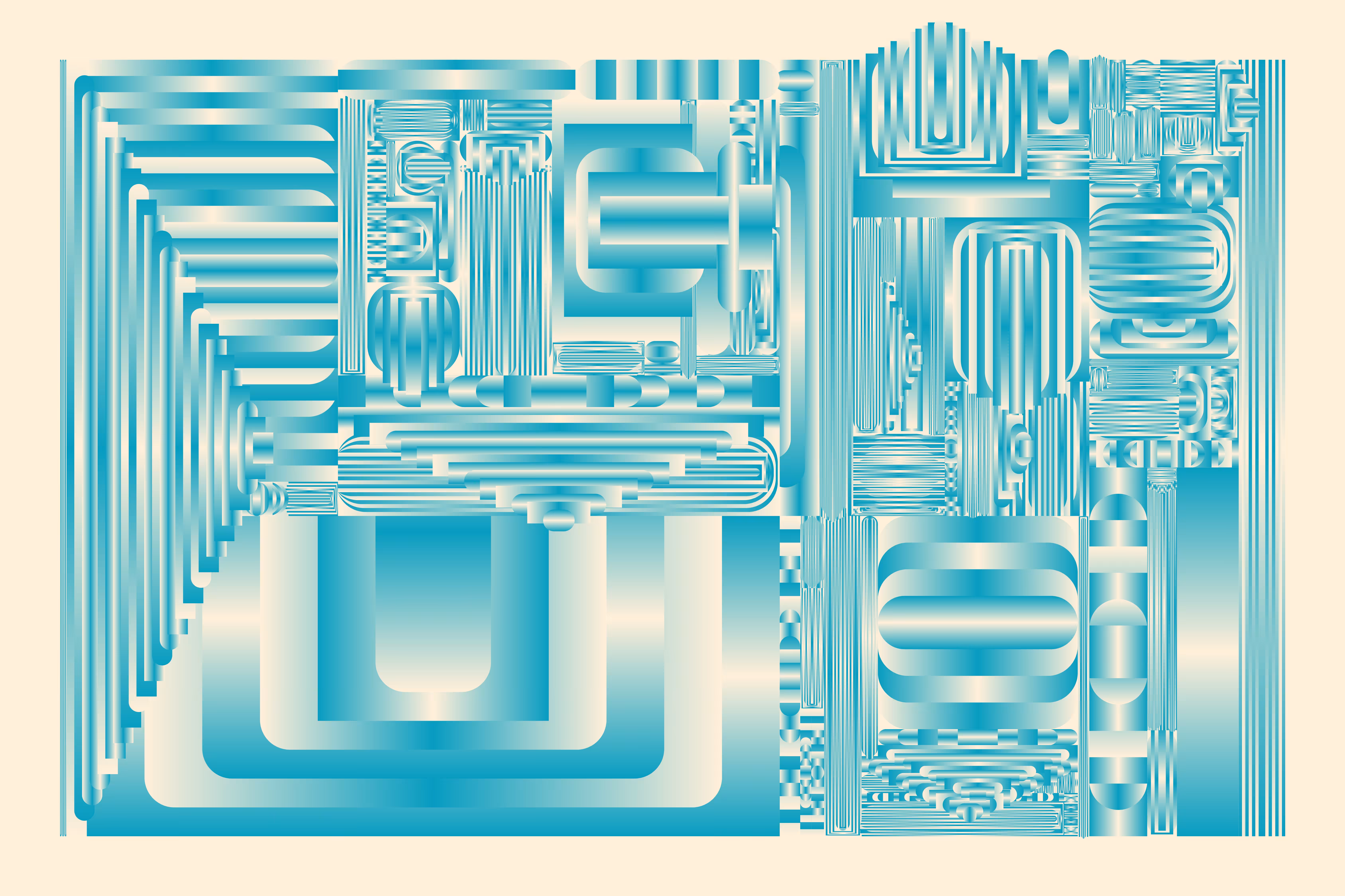 Suspended Pathways : Aqua 00a
