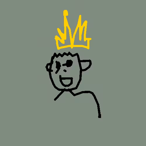 Basquiat Doodles: Basquiat #1277