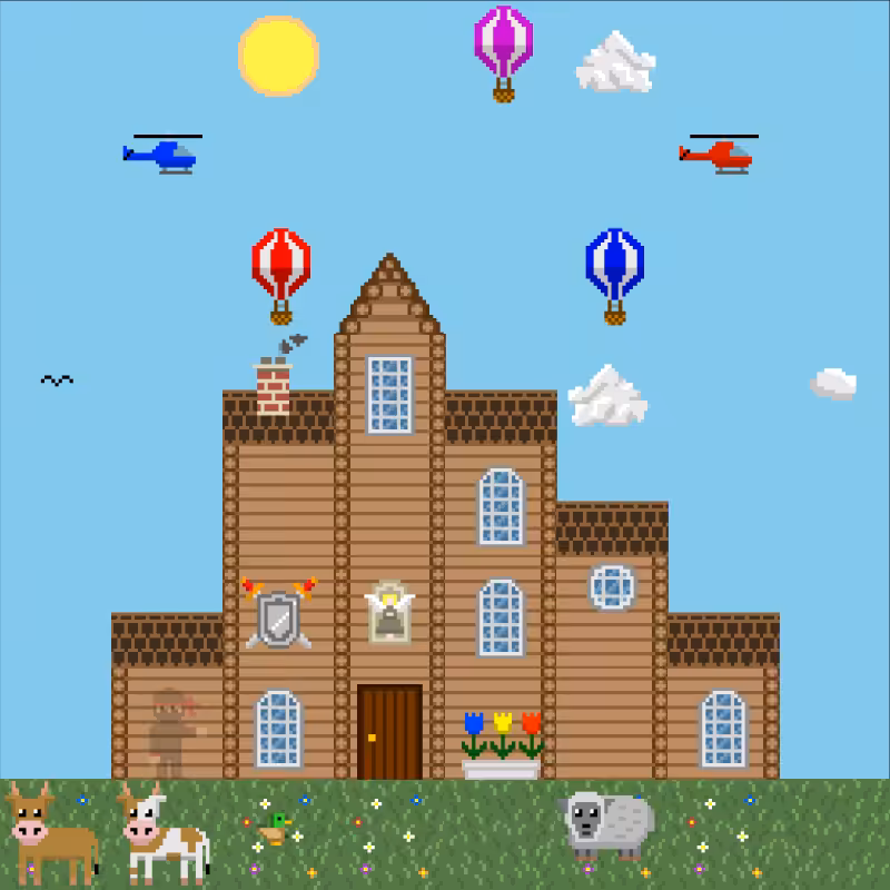 2D Mansion #650