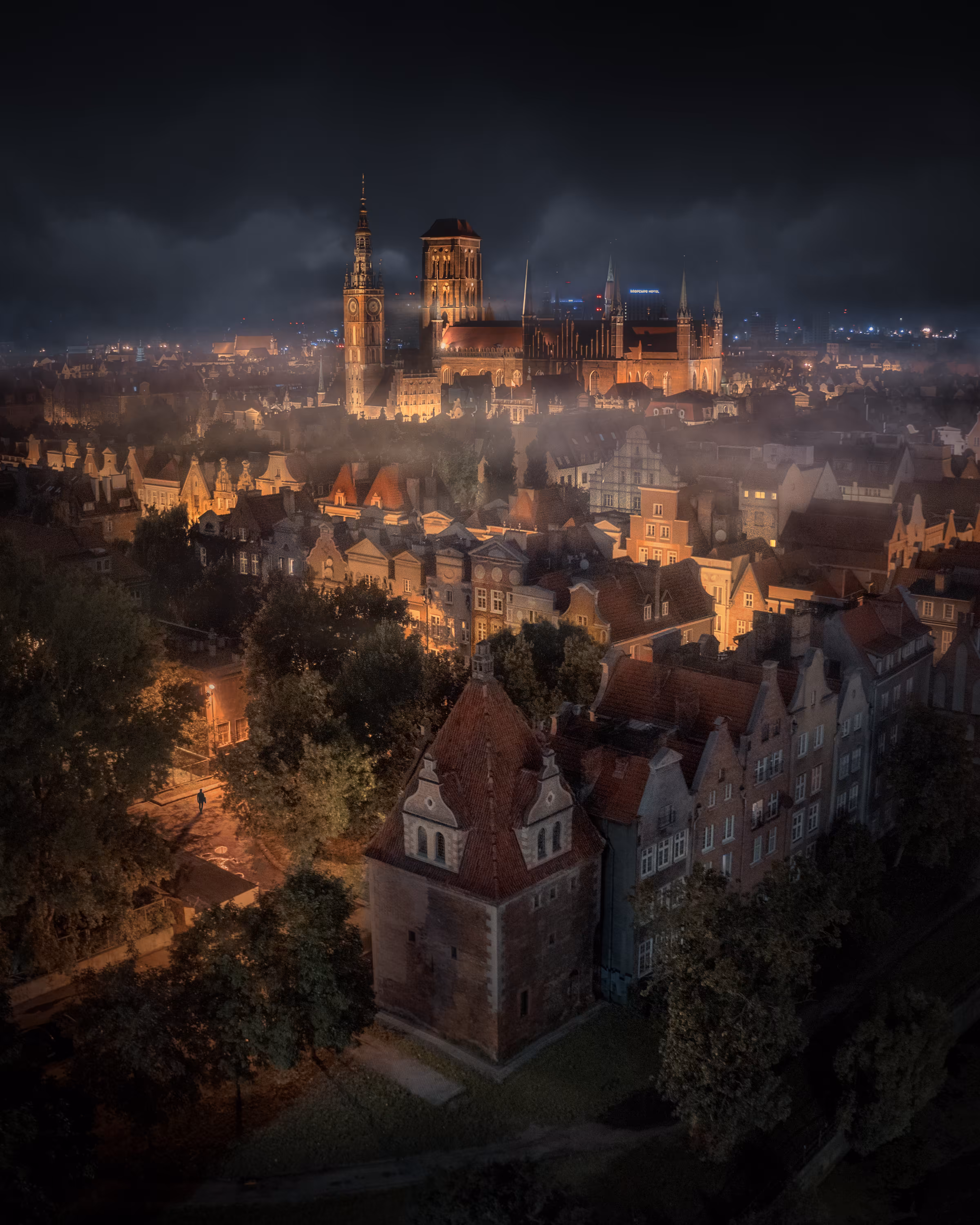 The Old Town by Night