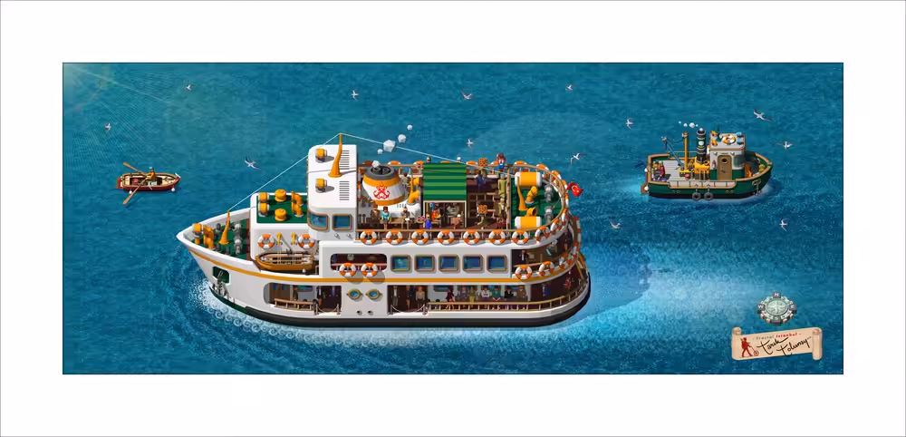 Steamboat in Istanbul.