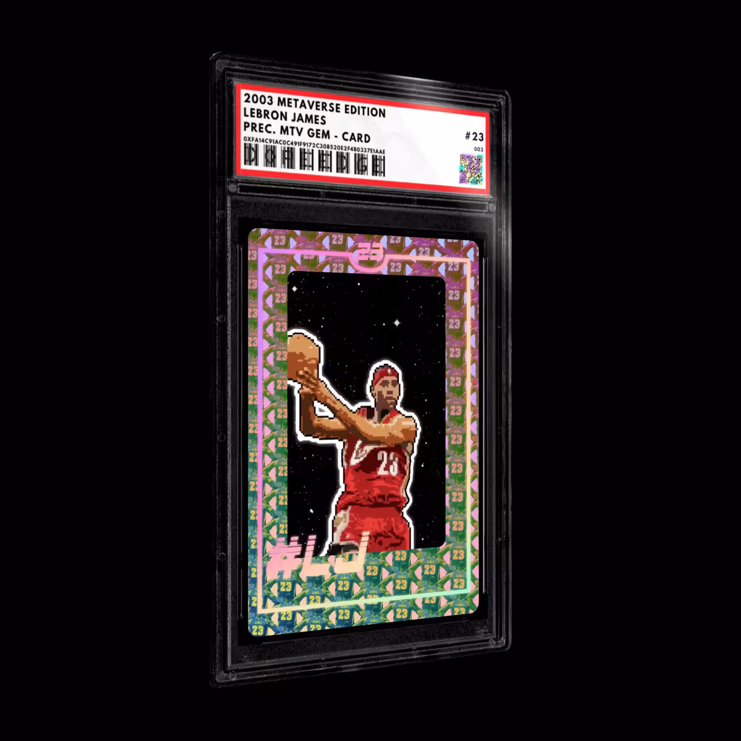 LeBron James - Basketball Crypto Card Collectible #nft