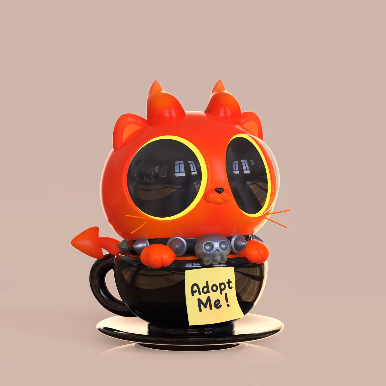 Cupcat #005 Devil