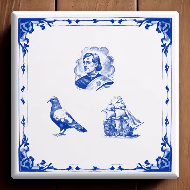 Luck Tiles from the Old Country #47