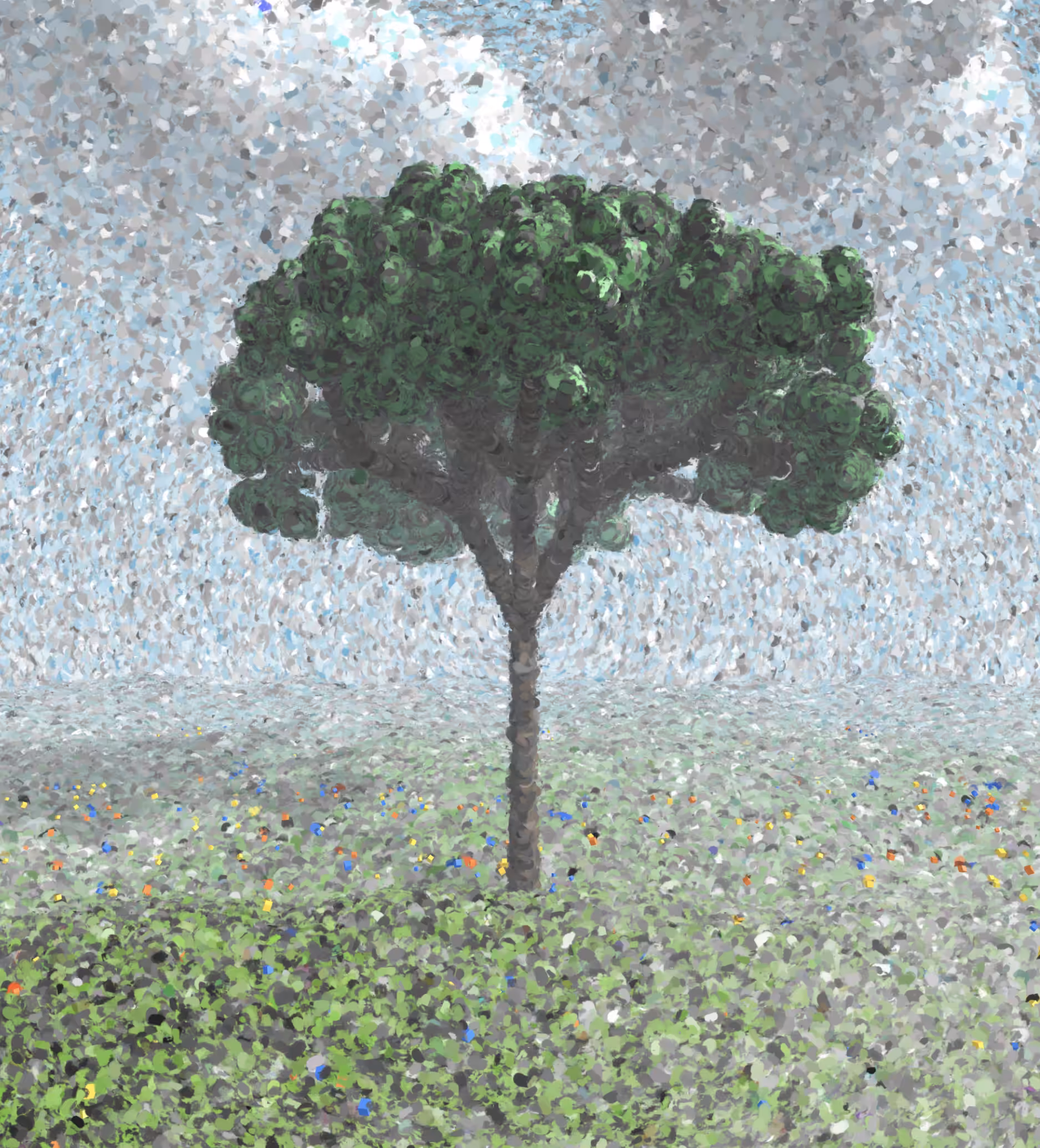The first tree