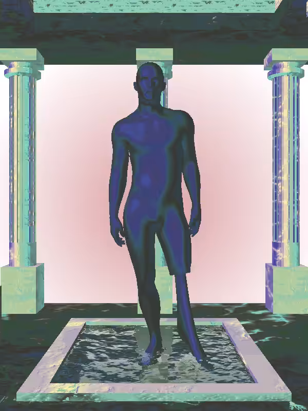 HeavenComputer: The Threatening Sunlit Cobalt Man #938