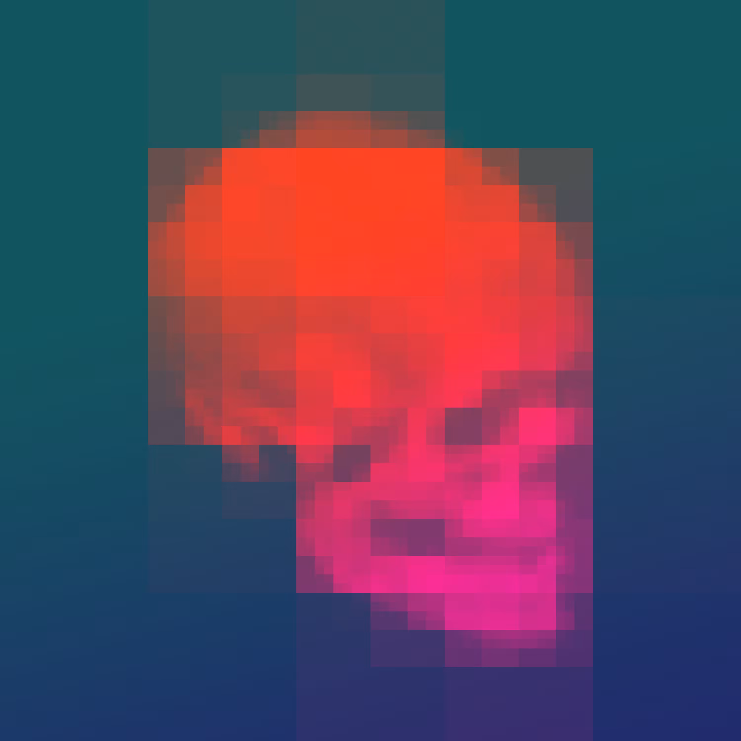 Pixel Skull Vanitas 40