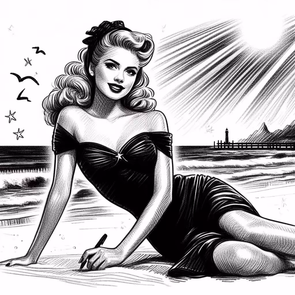 TOD (Token-On-Demand): Black and White pinups...