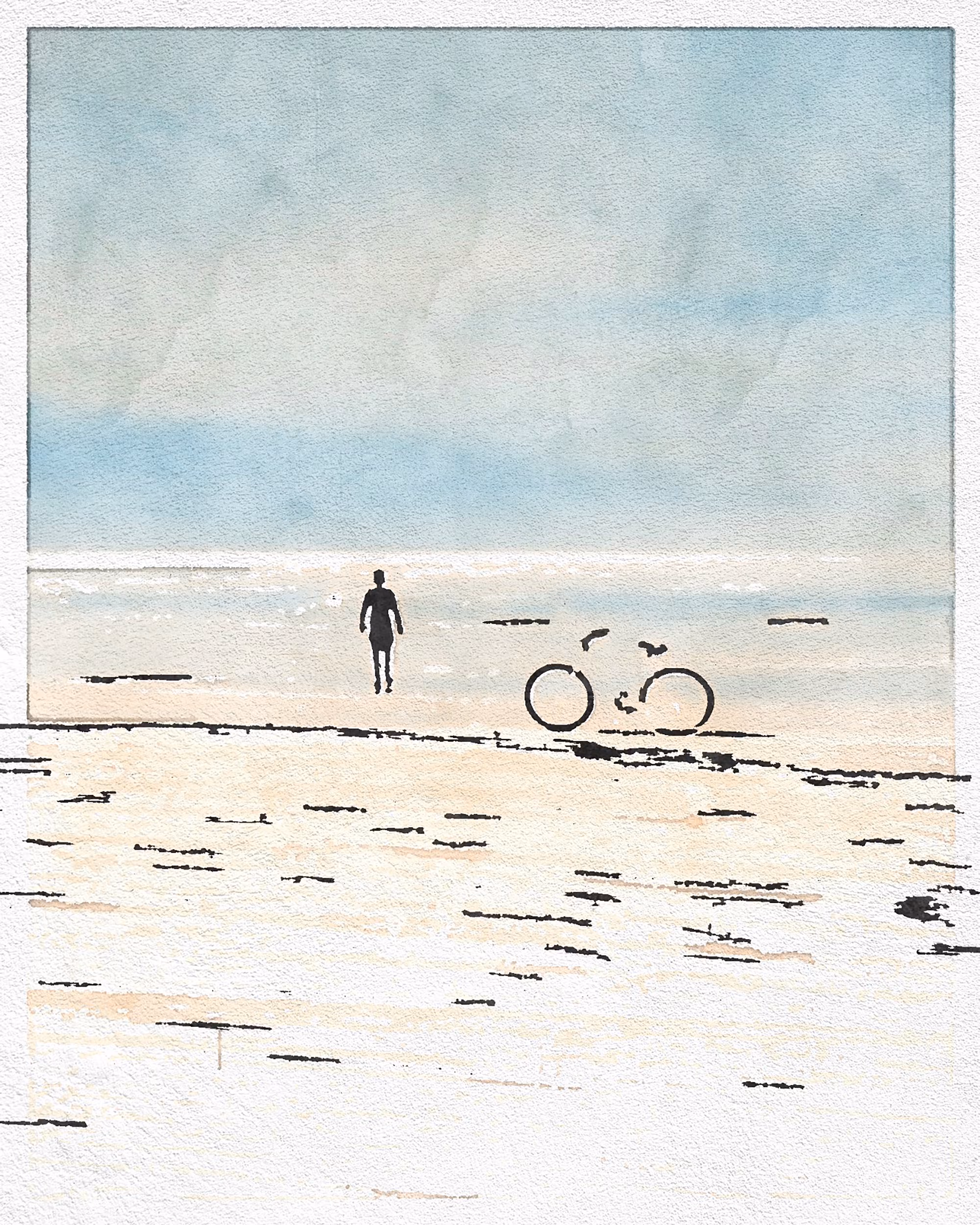 The Biker and the Sea