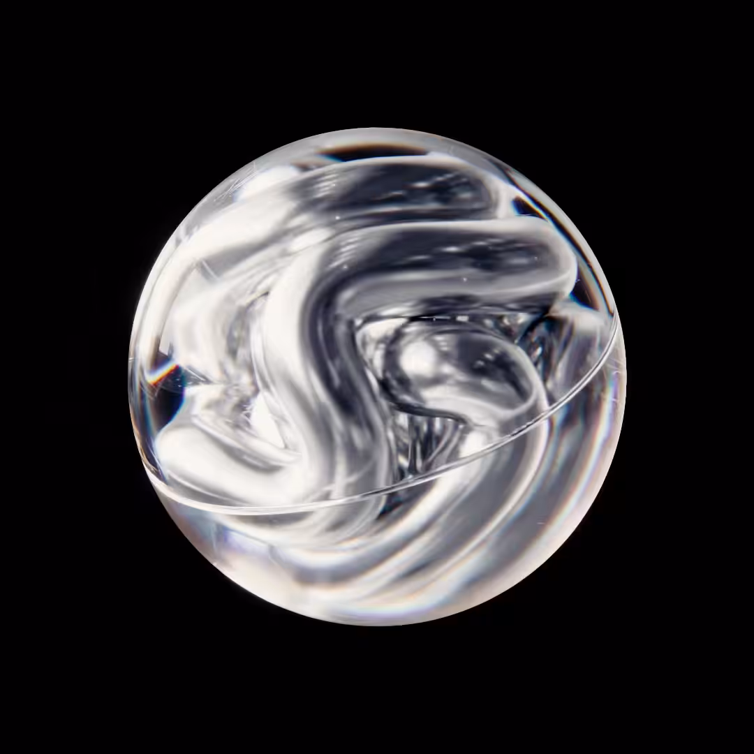 Chrome Noodle Ball