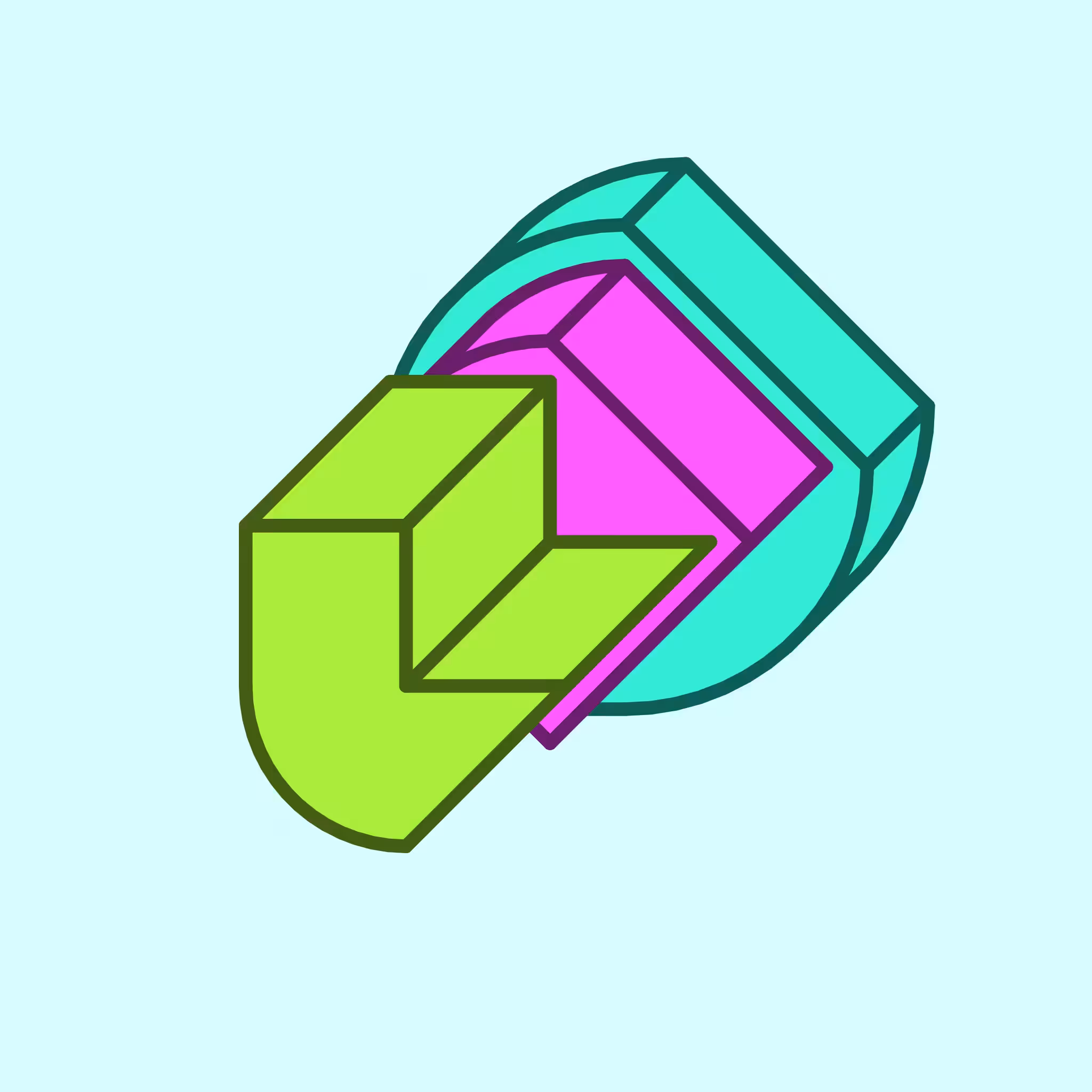 Calm shapes #139