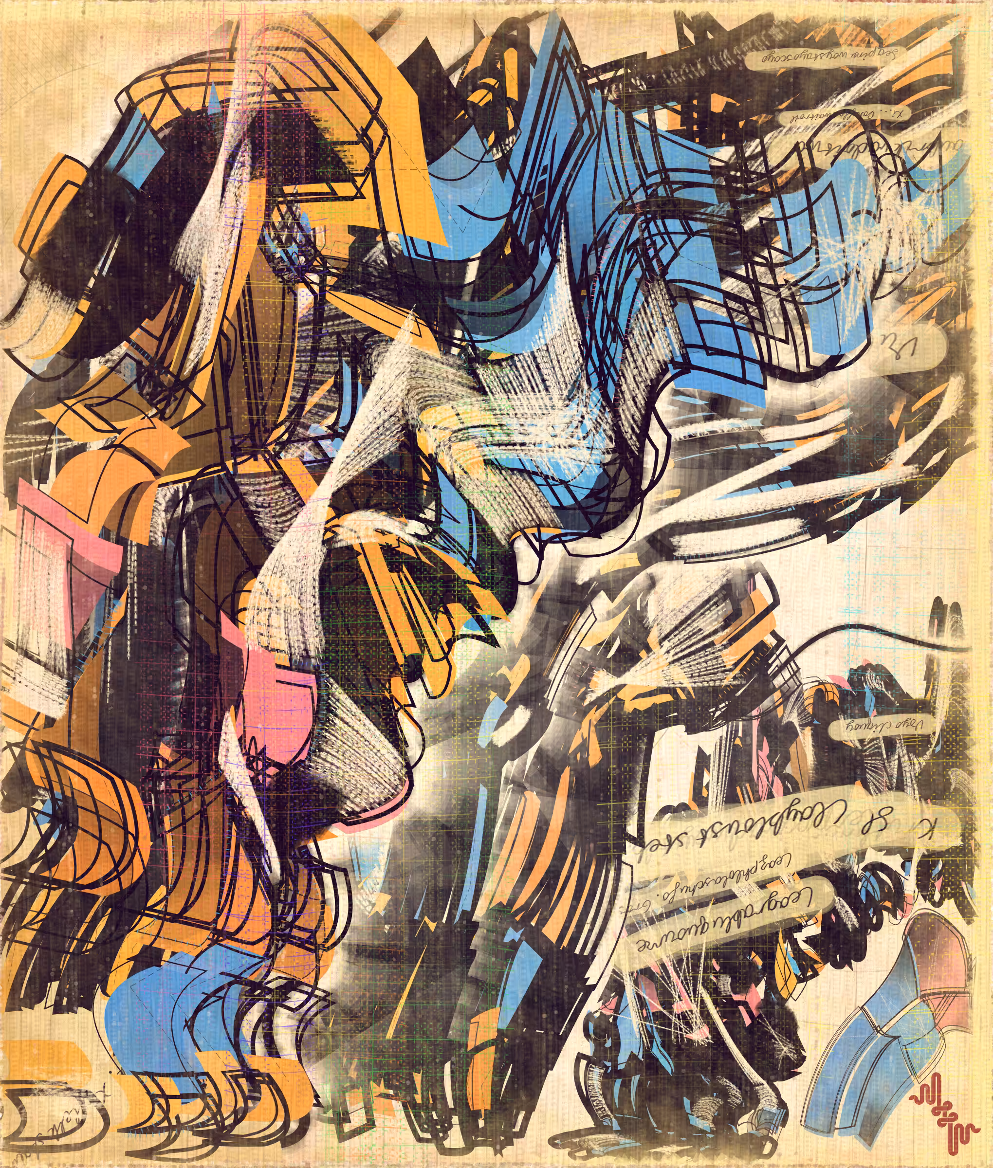 Amplitudes of Canvas #331