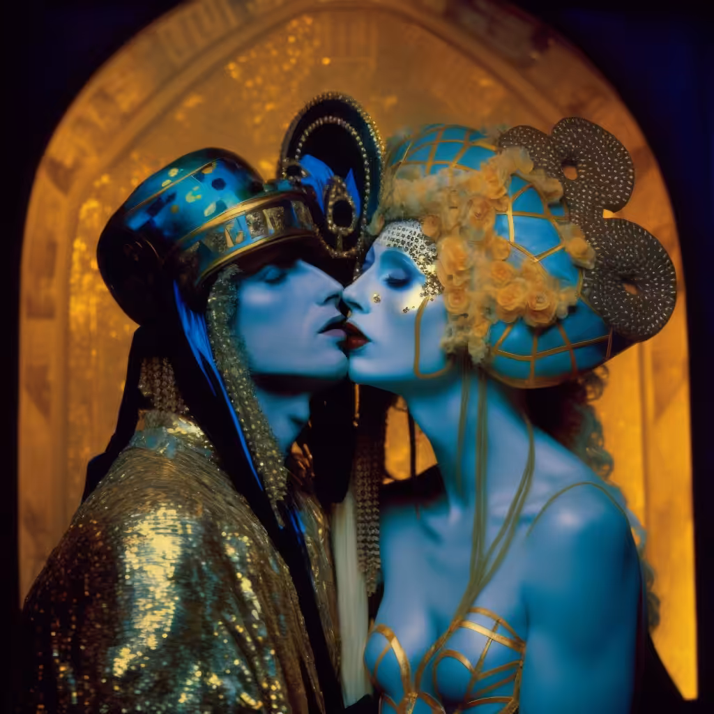 Mixed martial AIArt: Kiss #31