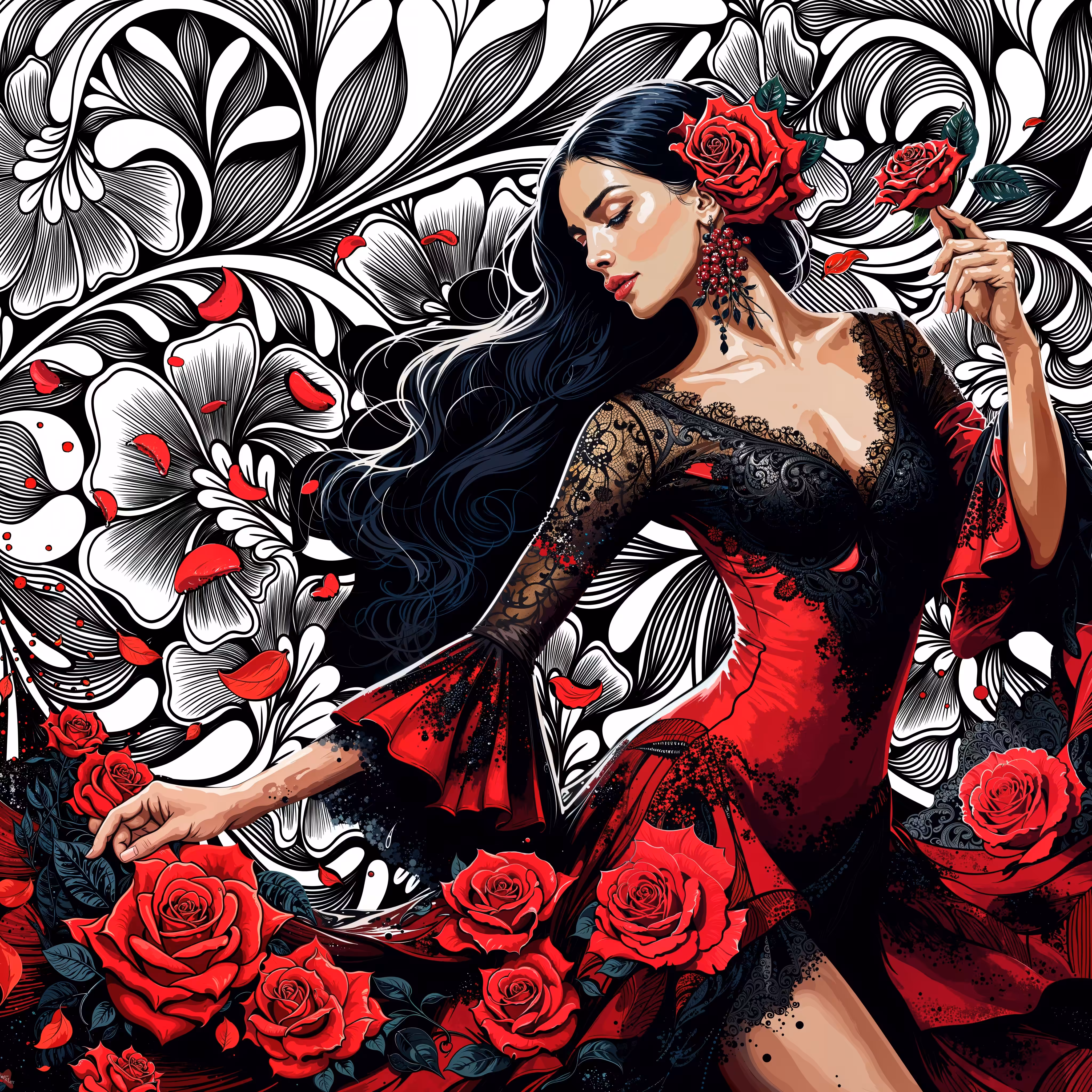 Crimson Spell of Stillness