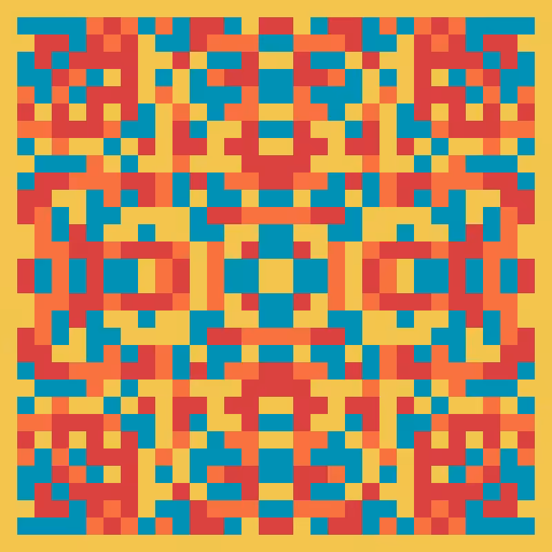 Pixel Mandala #9