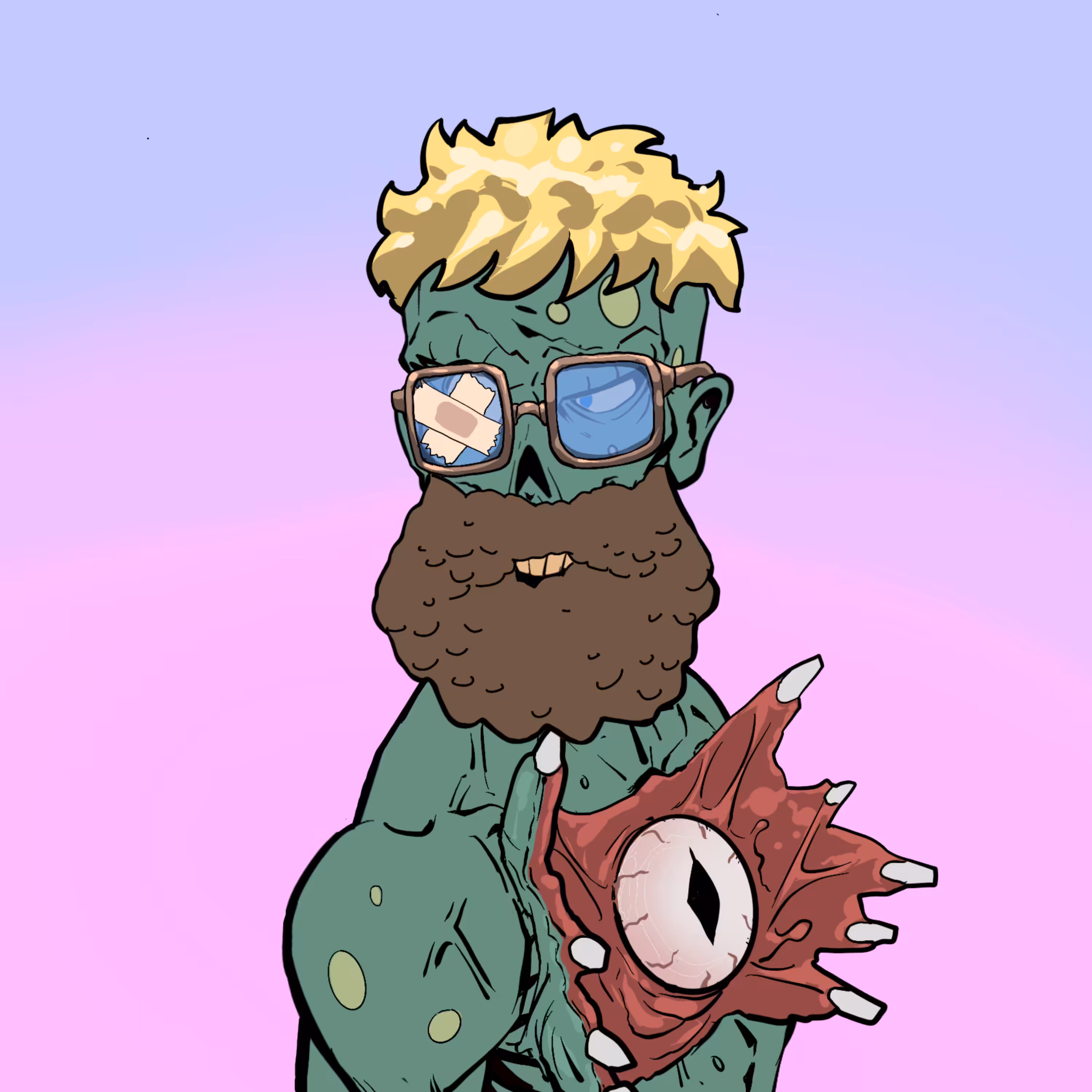 GlieseZombiesPFPs: GlieseZombiePFP #838